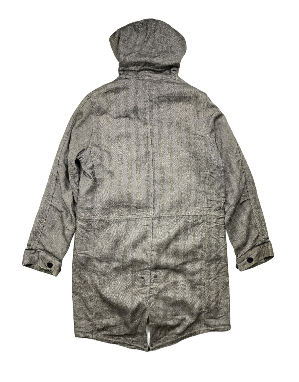 Designer × Morgan Homme × Vintage Vintage Morgan Homme Parka Style Long Jacket Hoodie Size US M / EU 48-50 / 2 - 6 Thumbnail
