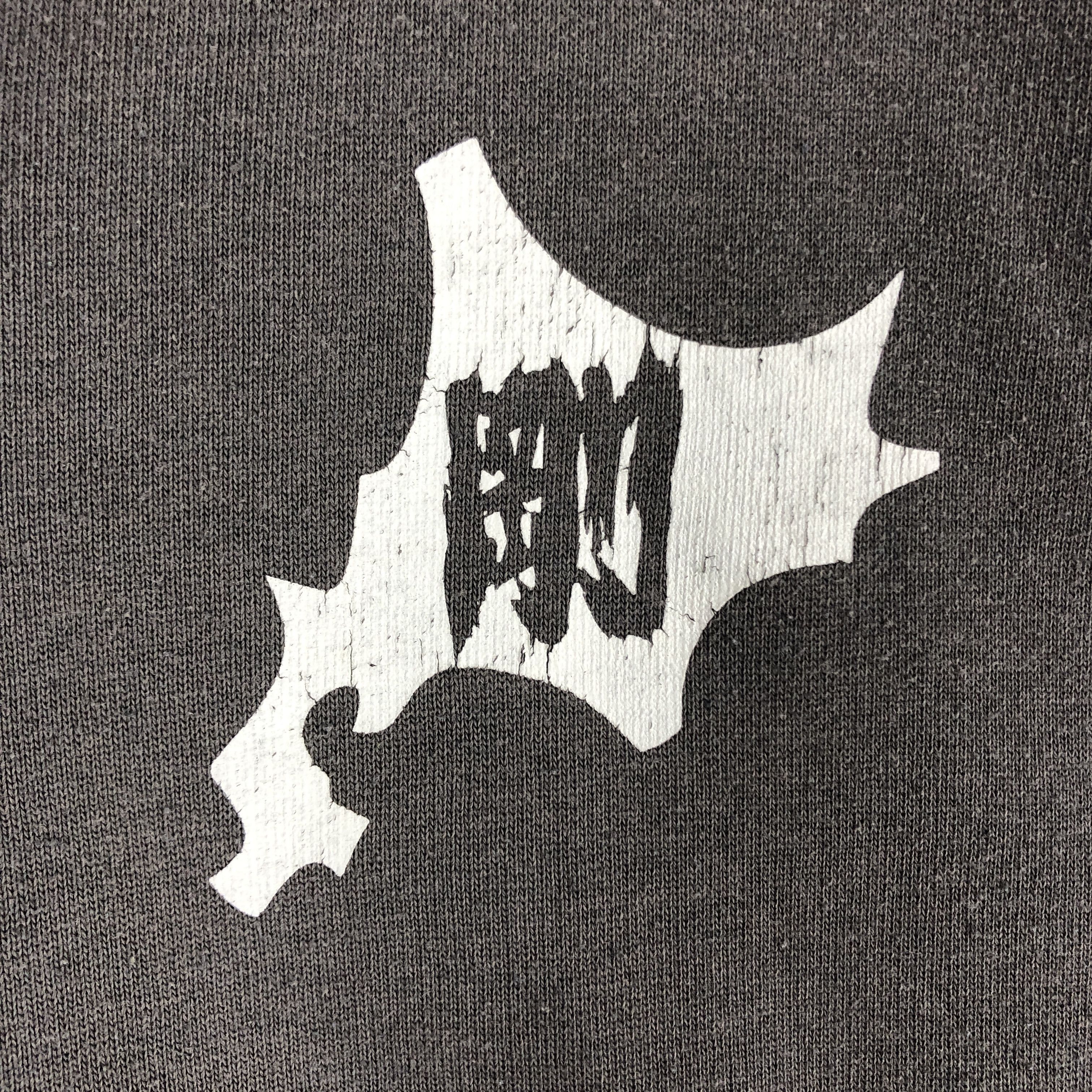 Japanese Brand GOSEN V Neck Faded Sweatshirt #2076-71 Size US L / EU 52-54 / 3 - 3 Thumbnail