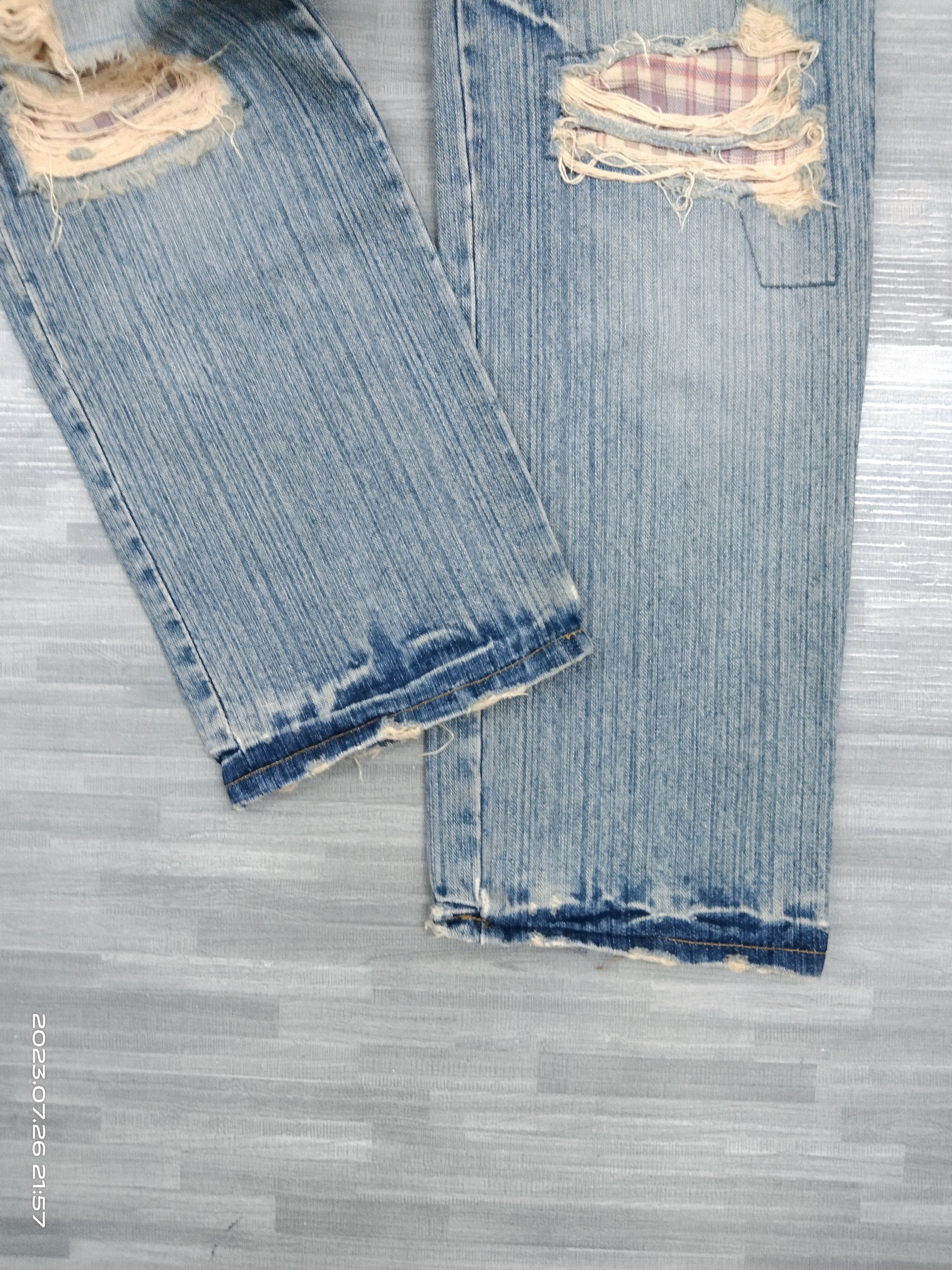 Dragonfly SICK RIPED DRAGONFLY UNBRAND DENIM PANTS Size US 30 / EU 46 - 7 Thumbnail