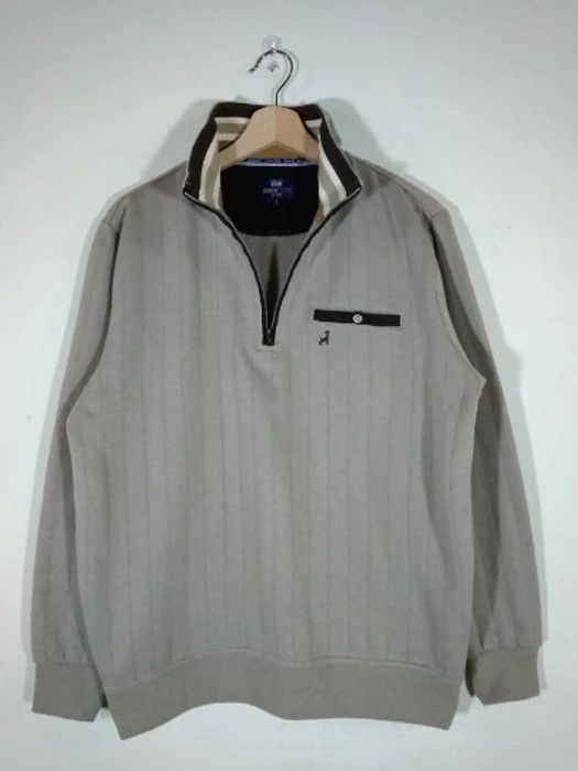 Michiko Koshino London Vintage Michiko London Jeans Half Zip Embroidered Sweater Size US L / EU 52-54 / 3 - 2 Thumbnail