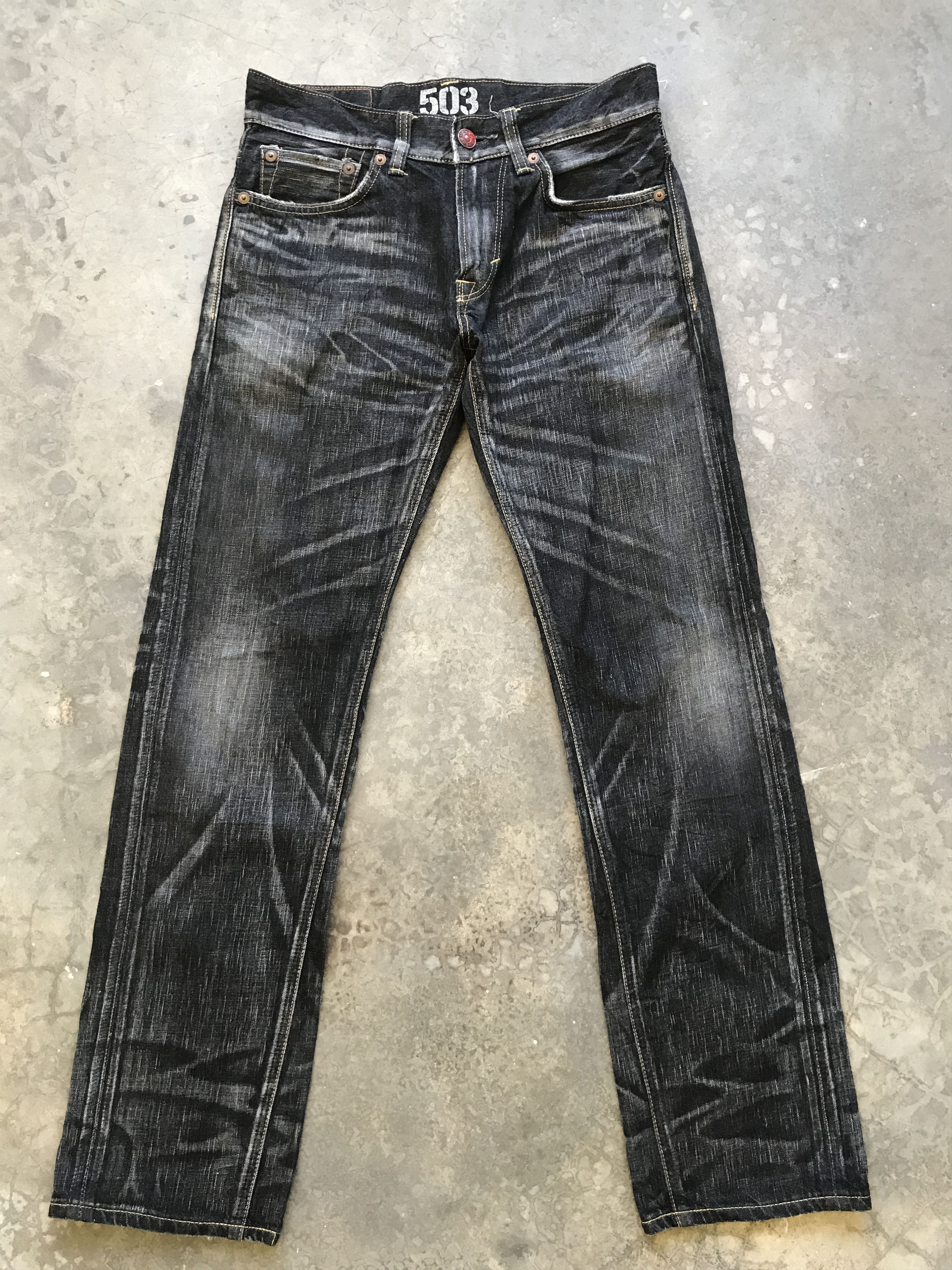Edwin EDWIN 503 Thunder Faded Style Denim Size US 32 / EU 48 - 3 Thumbnail
