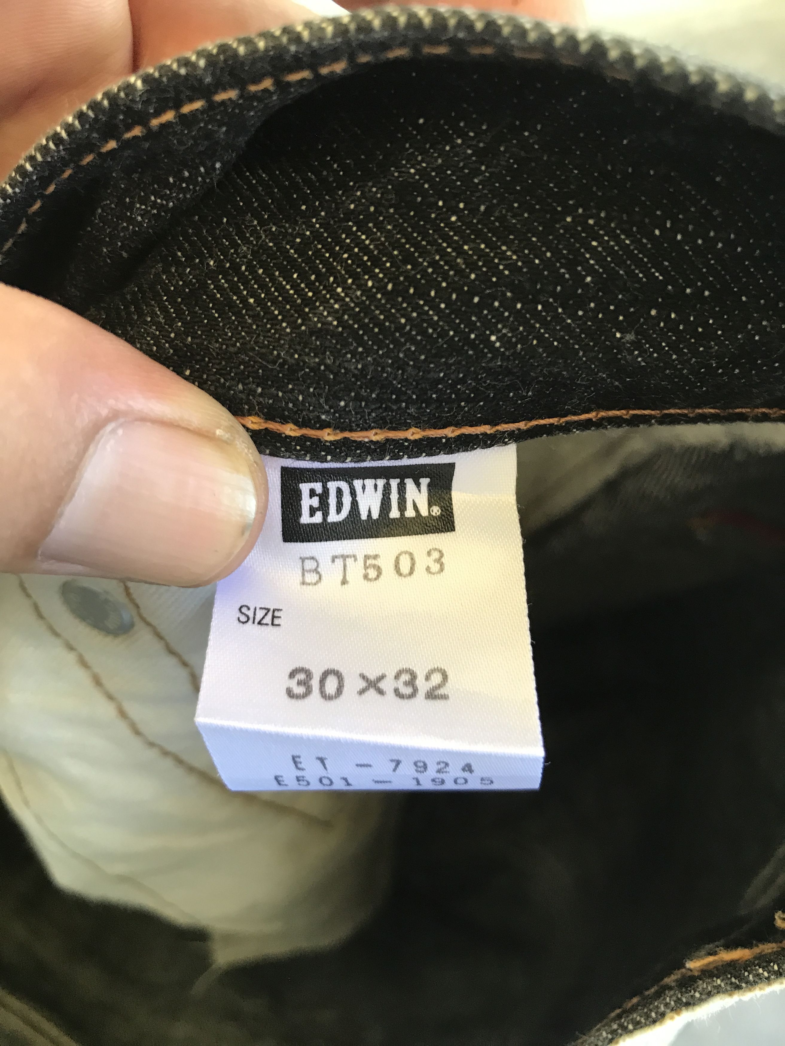 Edwin EDWIN 503 Thunder Faded Style Denim Size US 32 / EU 48 - 16 Thumbnail