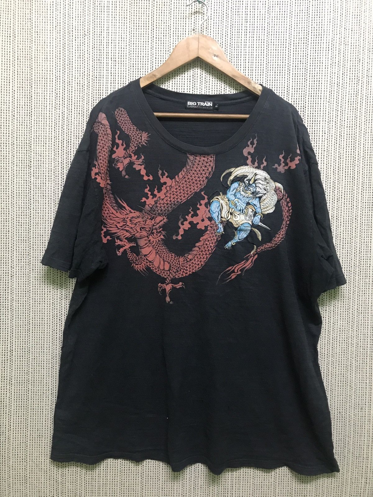 Japanese Brand Very rare vintage sukajan big train osaka japan t-shirt Size US XXL / EU 58 / 5 - 1 Thumbnail