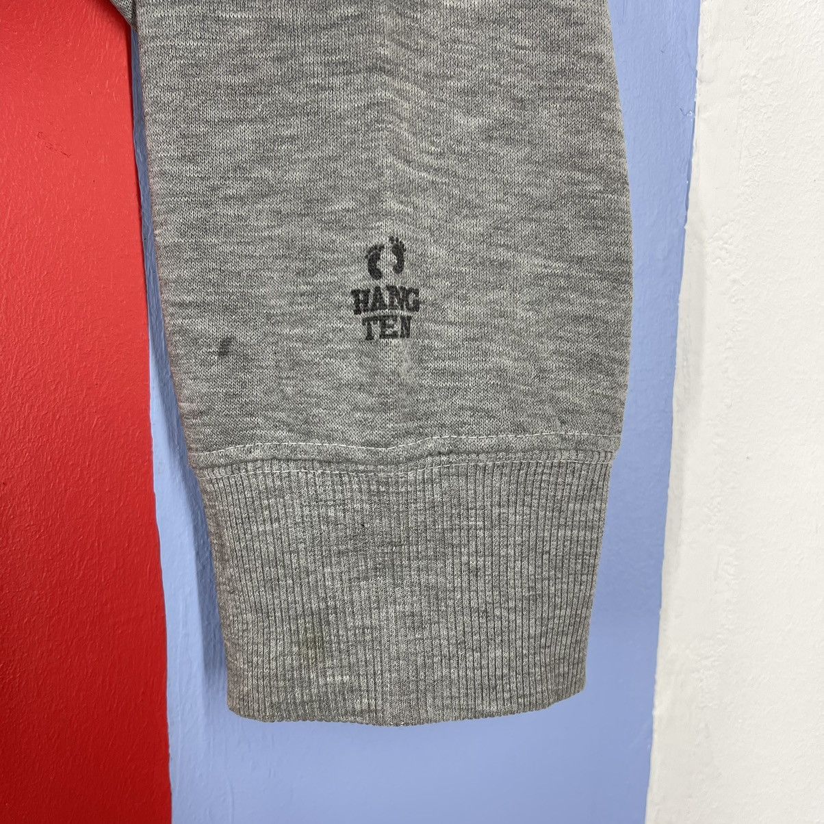 Hang Ten HANG TEN Custom Crop Women Sweatshirt #1266/AR Size L / US 10 / IT 46 - 4 Thumbnail