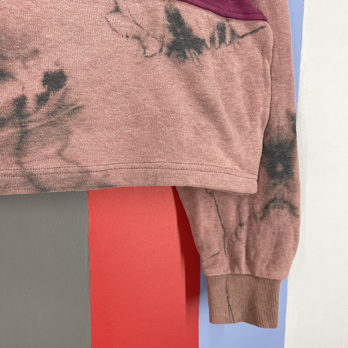 Mr. Junko MR JUNKO JUNKO KOSHINO Crop Sweatshirt Acid Wash #1267/AR Size S / US 4 / IT 40 - 5 Thumbnail