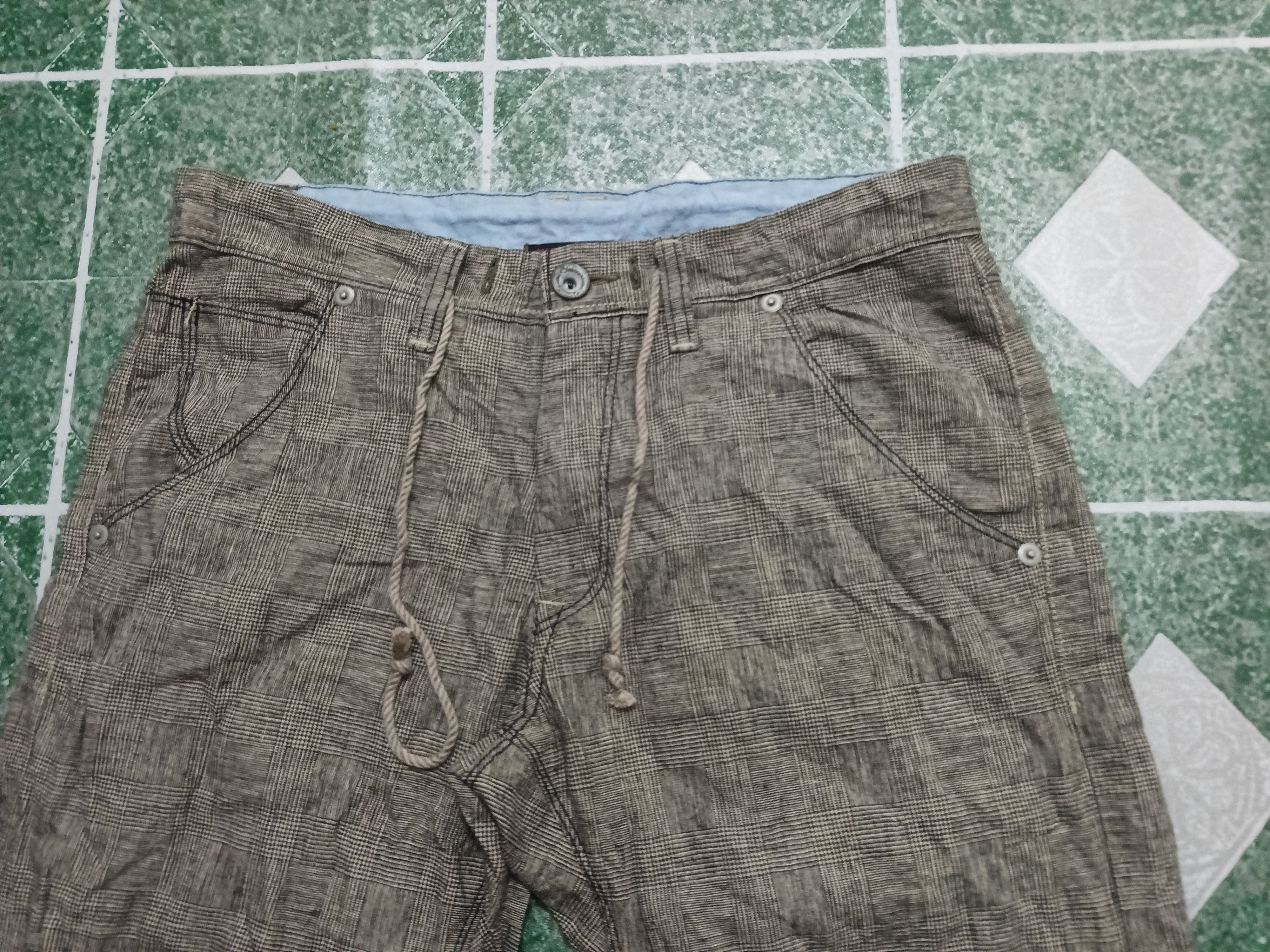 Japanese Brand Baggy Y2K Blue Way Relaxed Trousers Size US 35 - 3 Thumbnail