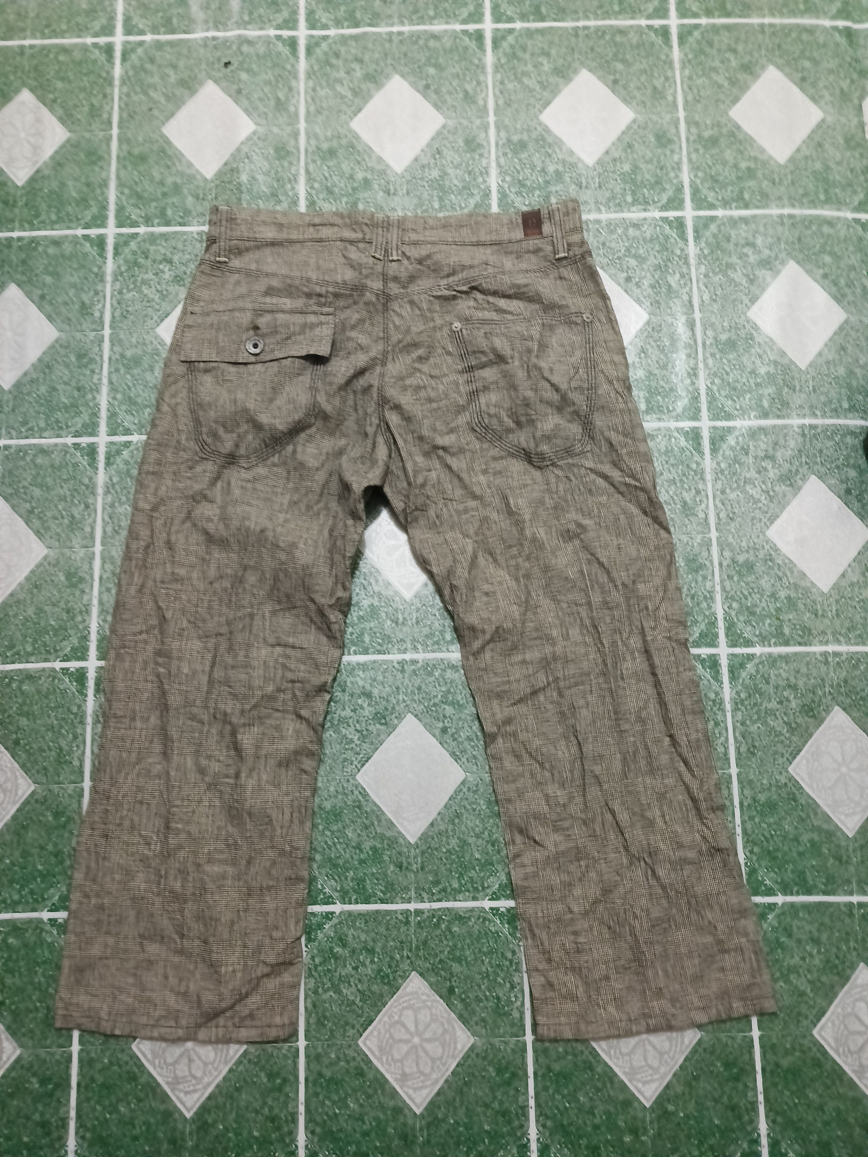Japanese Brand Baggy Y2K Blue Way Relaxed Trousers Size US 35 - 10 Thumbnail