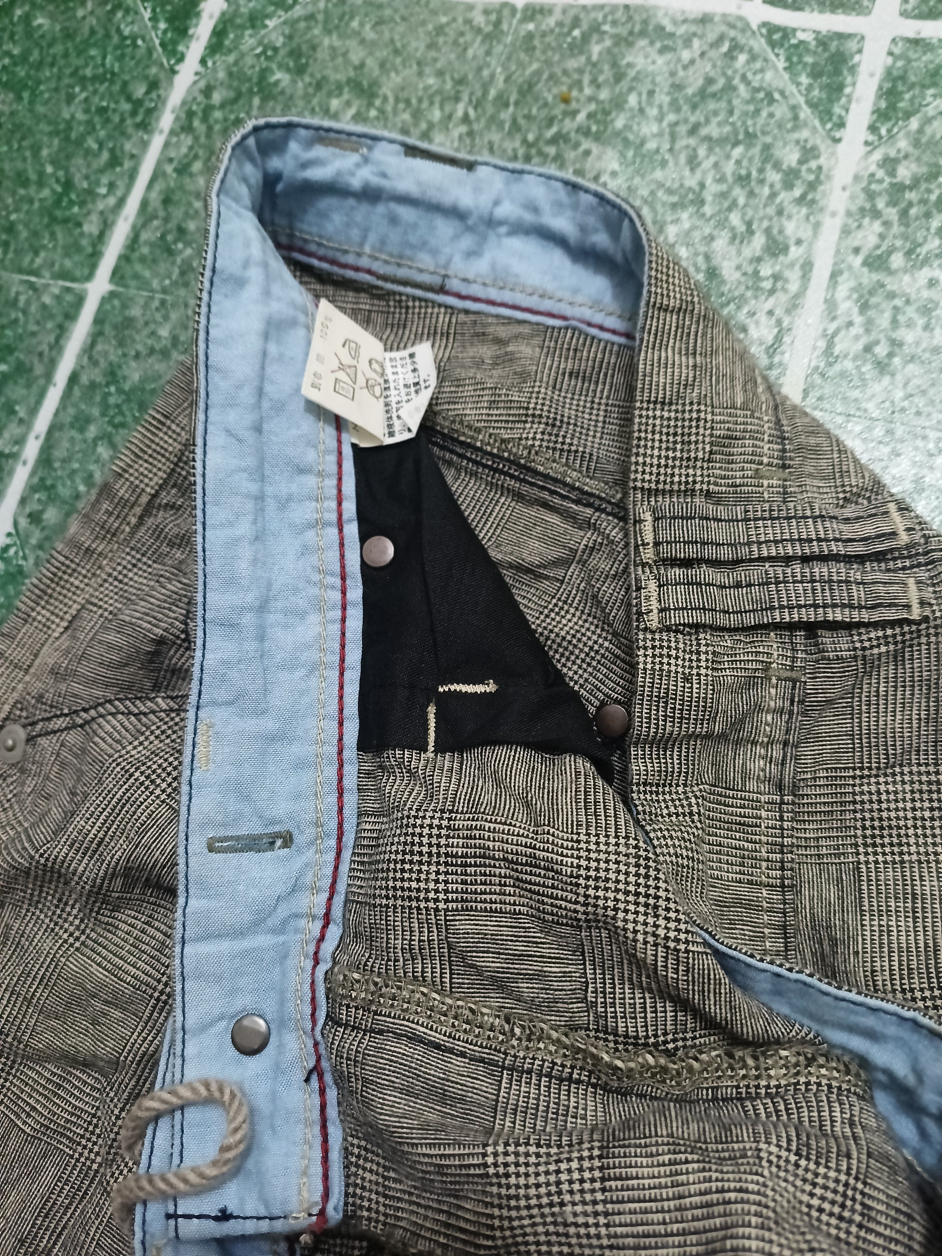 Japanese Brand Baggy Y2K Blue Way Relaxed Trousers Size US 35 - 7 Thumbnail