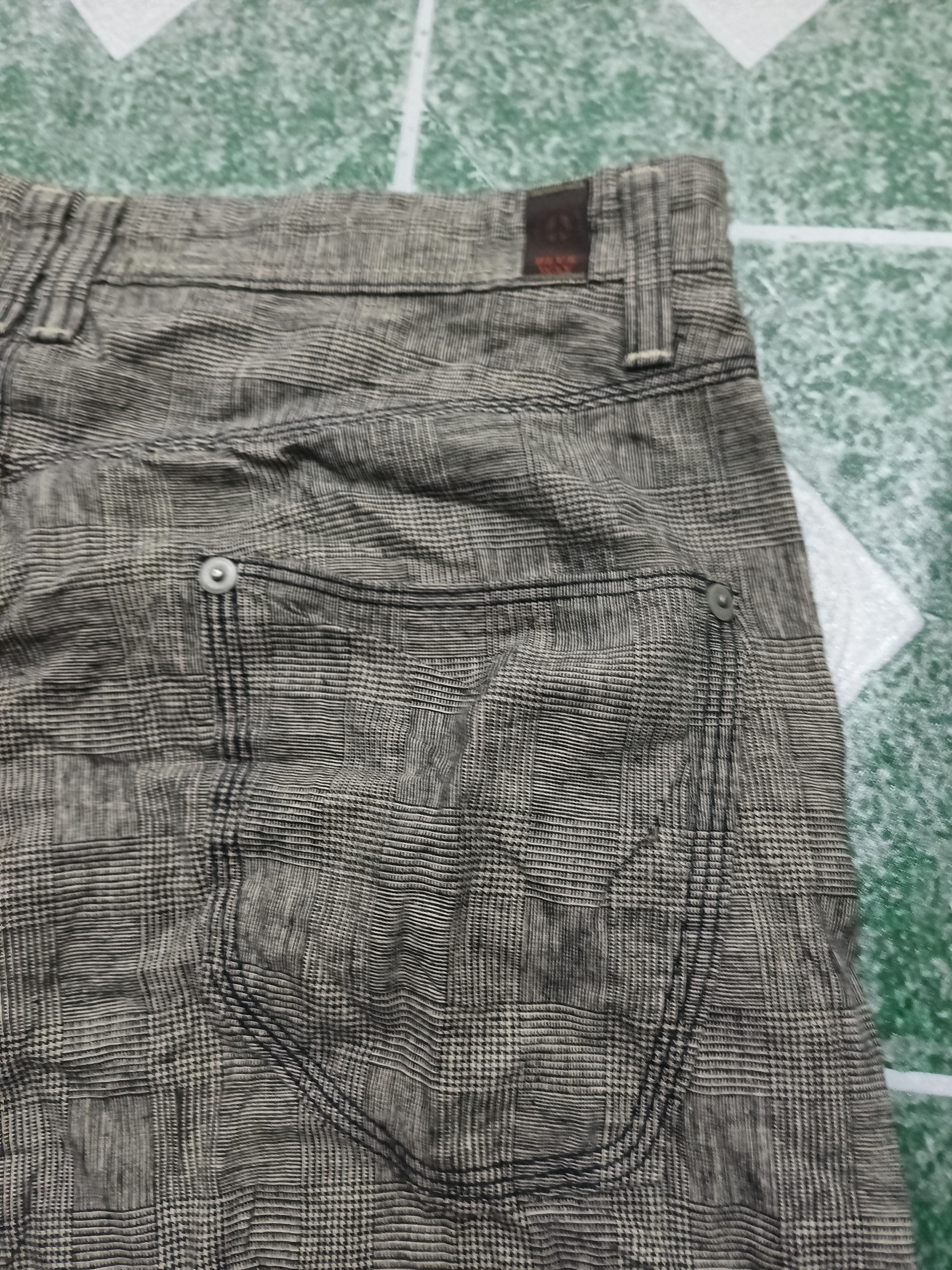 Japanese Brand Baggy Y2K Blue Way Relaxed Trousers Size US 35 - 12 Thumbnail