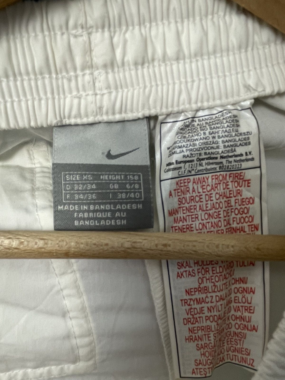 Nike × Vintage Nike y2k nylon track pants Size 26" / US 2 / IT 38 - 6 Thumbnail