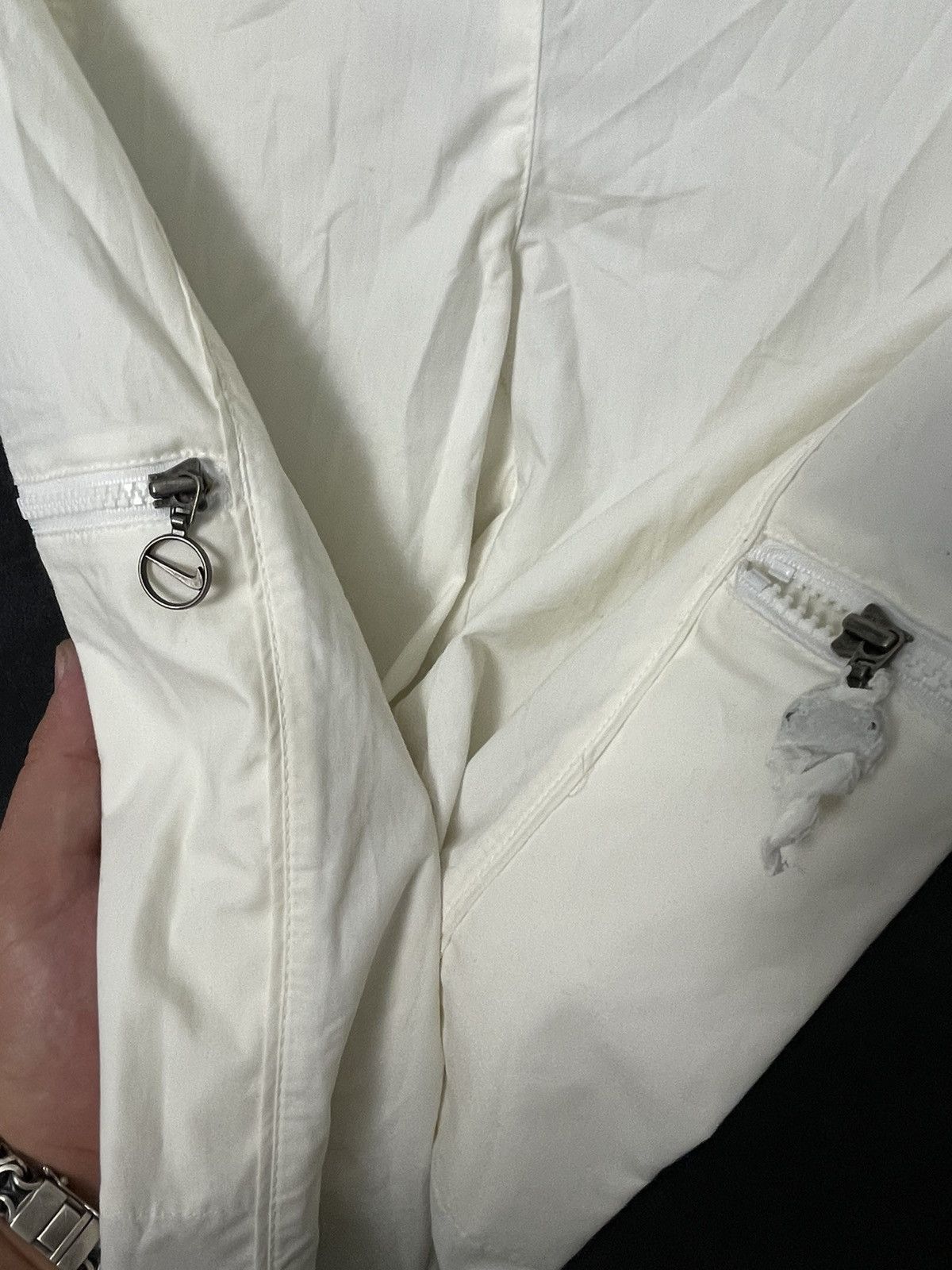 Nike × Vintage Nike y2k nylon track pants Size 26" / US 2 / IT 38 - 3 Thumbnail