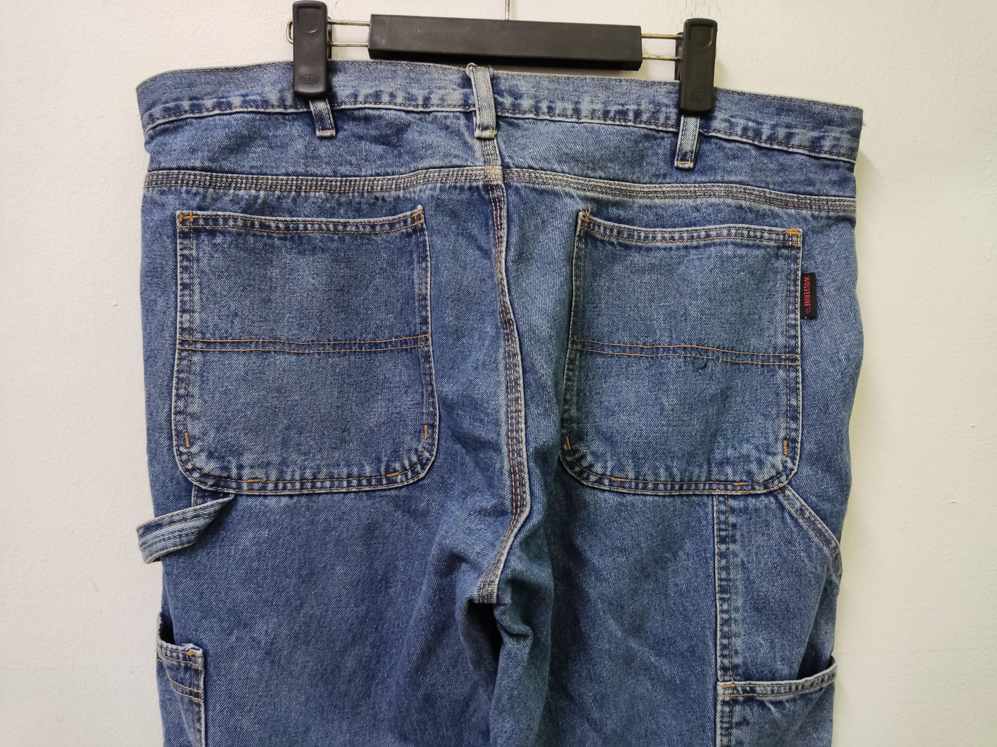 Vintage Vintage Wolverine Carpenter Denim Pants Workwear Size US 38 / EU 54 - 5 Thumbnail