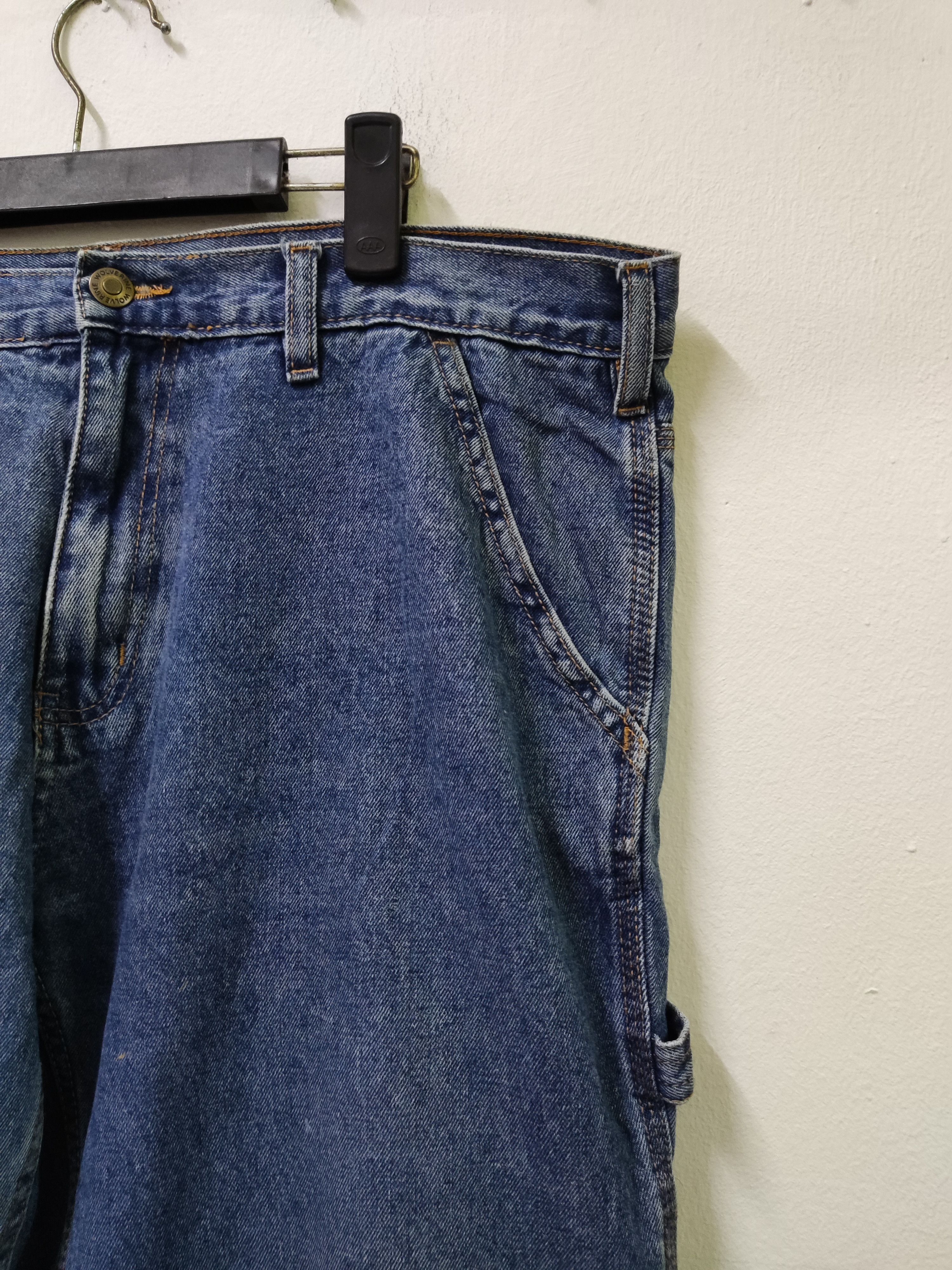 Vintage Vintage Wolverine Carpenter Denim Pants Workwear Size US 38 / EU 54 - 7 Thumbnail