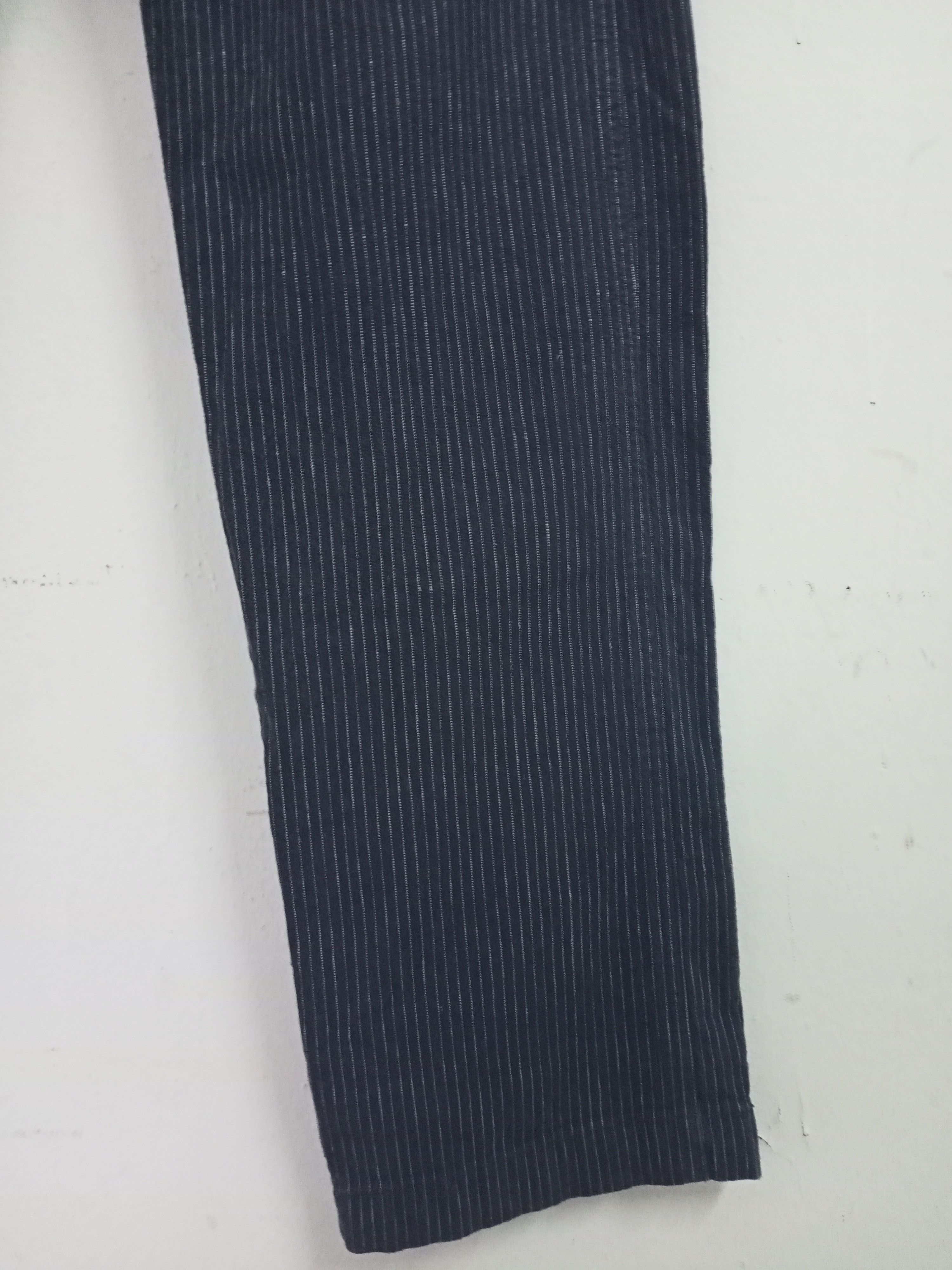 Japanese Brand GU Striped Trouser Pants Size US 33 - 7 Thumbnail