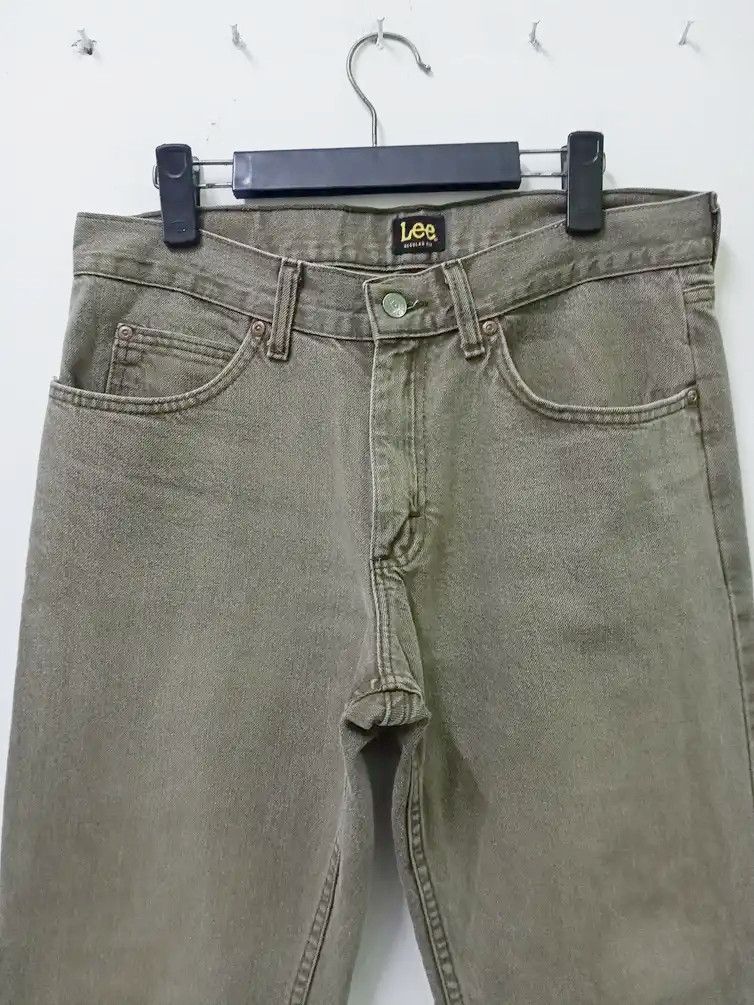 Lee Vintage Lee Regular Fit Brown Jeans Size US 32 / EU 48 - 3 Thumbnail