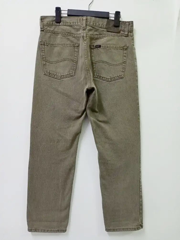 Lee Vintage Lee Regular Fit Brown Jeans Size US 32 / EU 48 - 2 Thumbnail