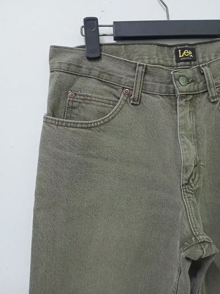 Lee Vintage Lee Regular Fit Brown Jeans Size US 32 / EU 48 - 5 Thumbnail