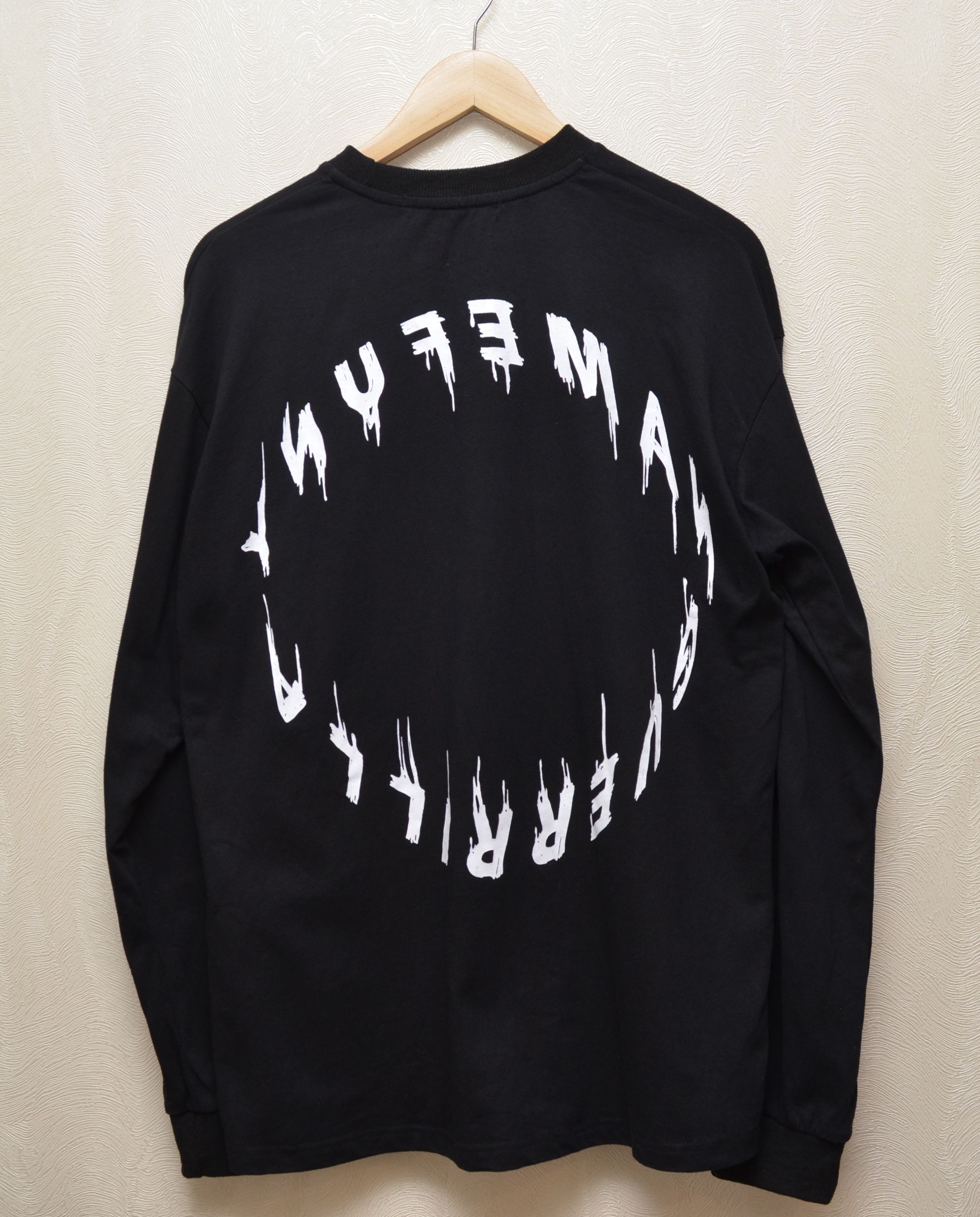 Designer Name Funy Guerrilla Black Longsleeve Sweatshirt Big Logo Size US M / EU 48-50 / 2 - 6 Thumbnail