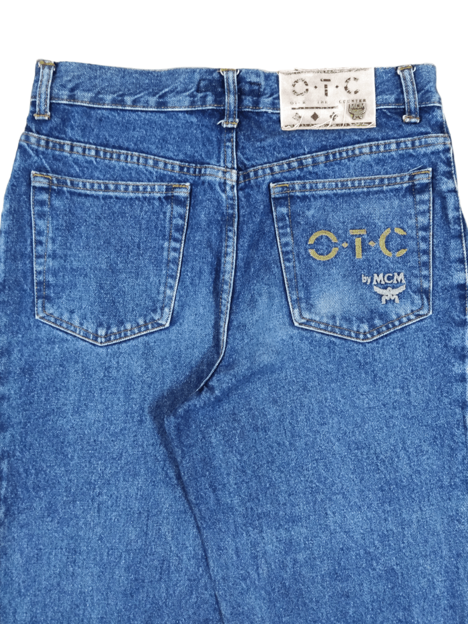 MCM Vintage MCM Otc Blue Denim Jeans Size US 31 - 3 Thumbnail
