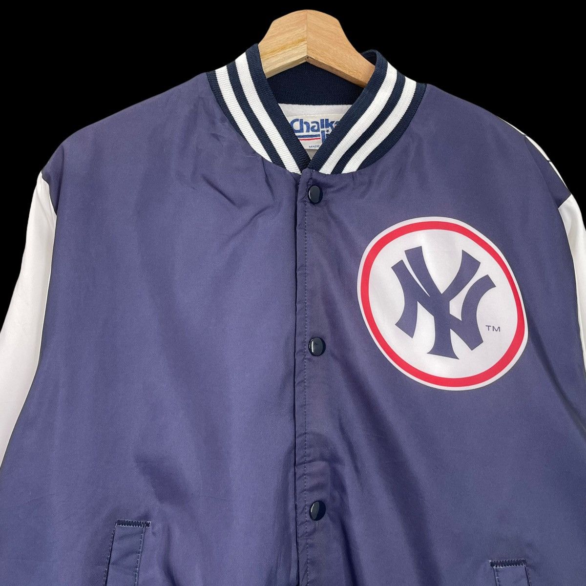 MLB 90s MLB New York Yankees Big Logo Light Jacket Size M Size US M / EU 48-50 / 2 - 11 Thumbnail