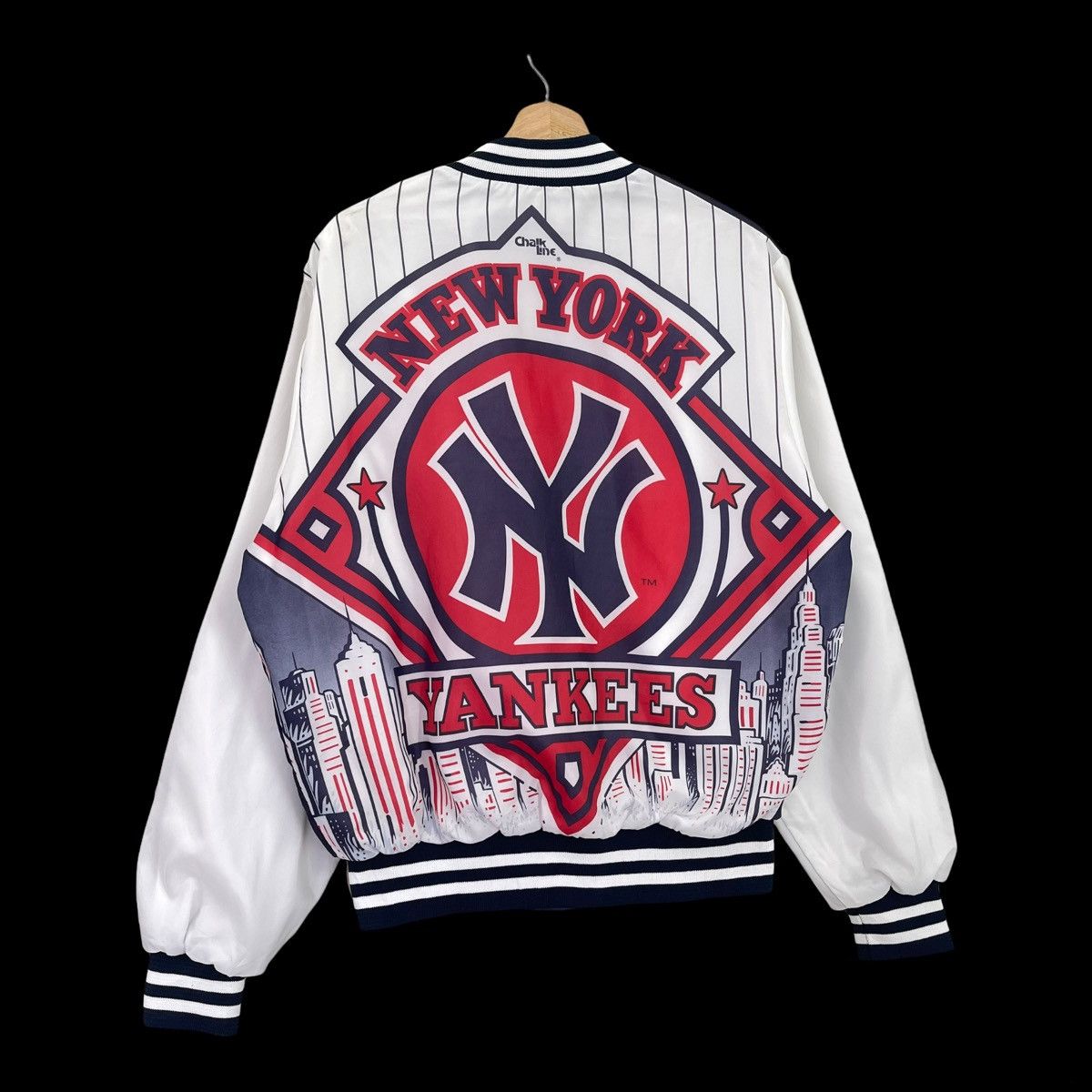MLB 90s MLB New York Yankees Big Logo Light Jacket Size M Size US M / EU 48-50 / 2 - 2 Thumbnail