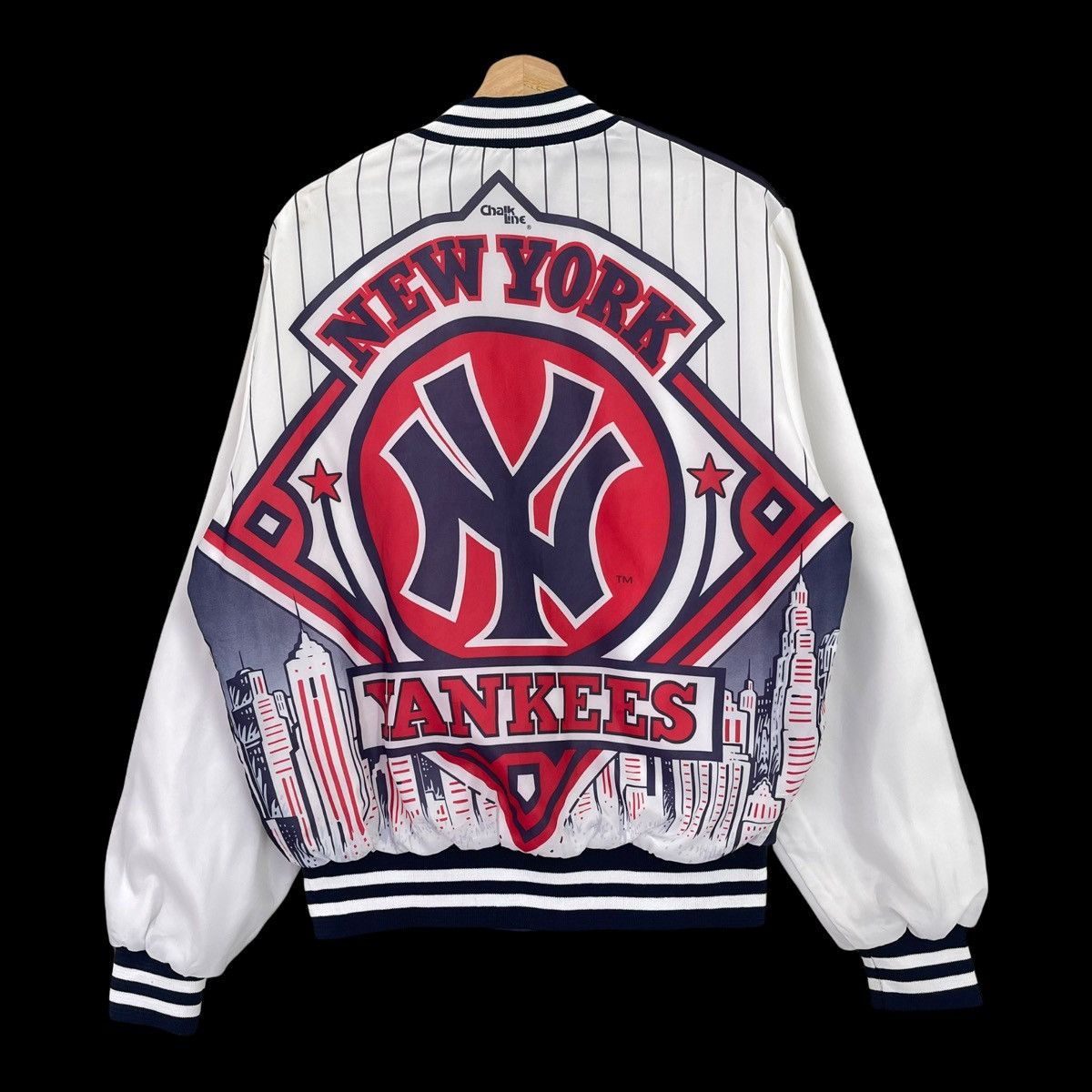 MLB 90s MLB New York Yankees Big Logo Light Jacket Size M Size US M / EU 48-50 / 2 - 3 Thumbnail