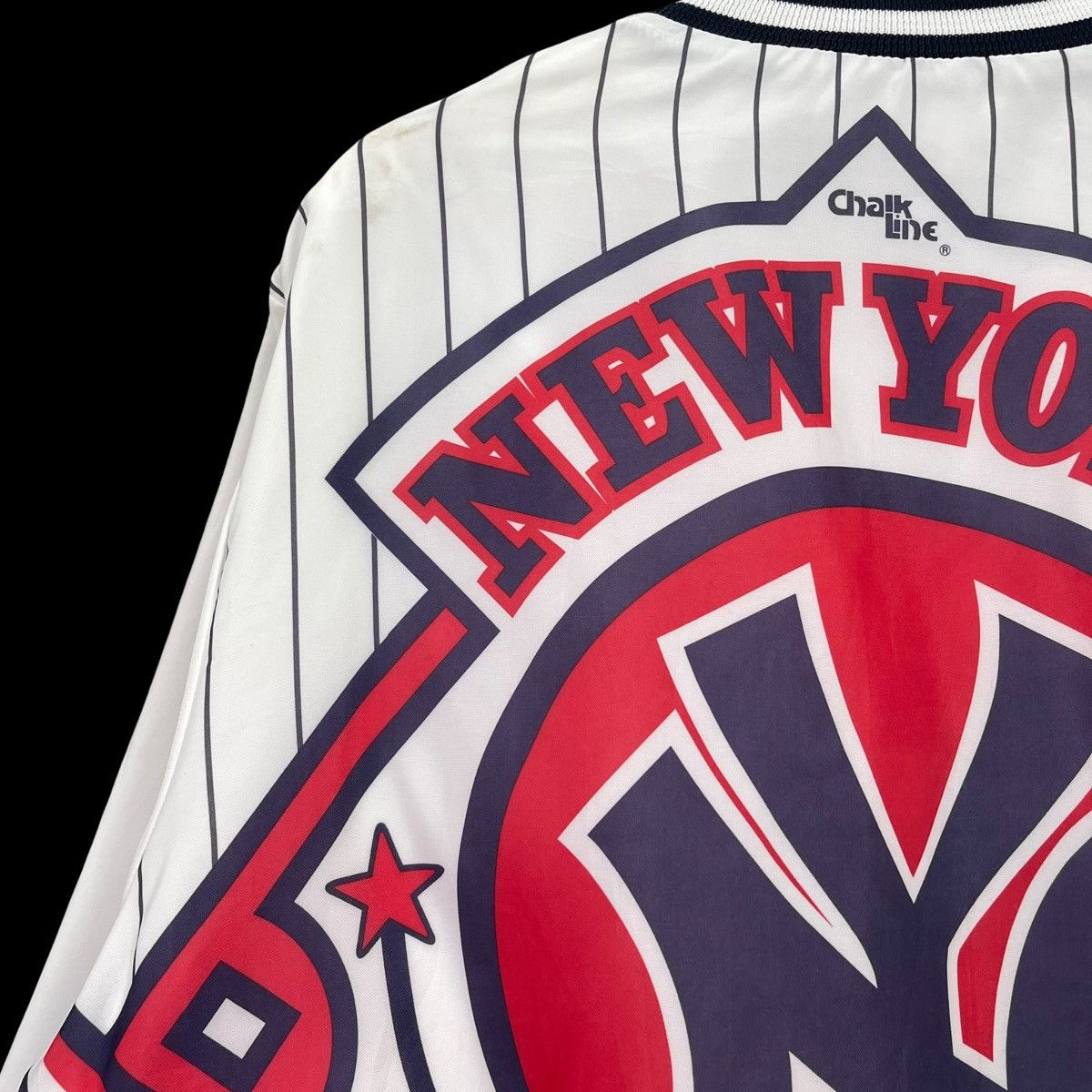 MLB 90s MLB New York Yankees Big Logo Light Jacket Size M Size US M / EU 48-50 / 2 - 5 Thumbnail