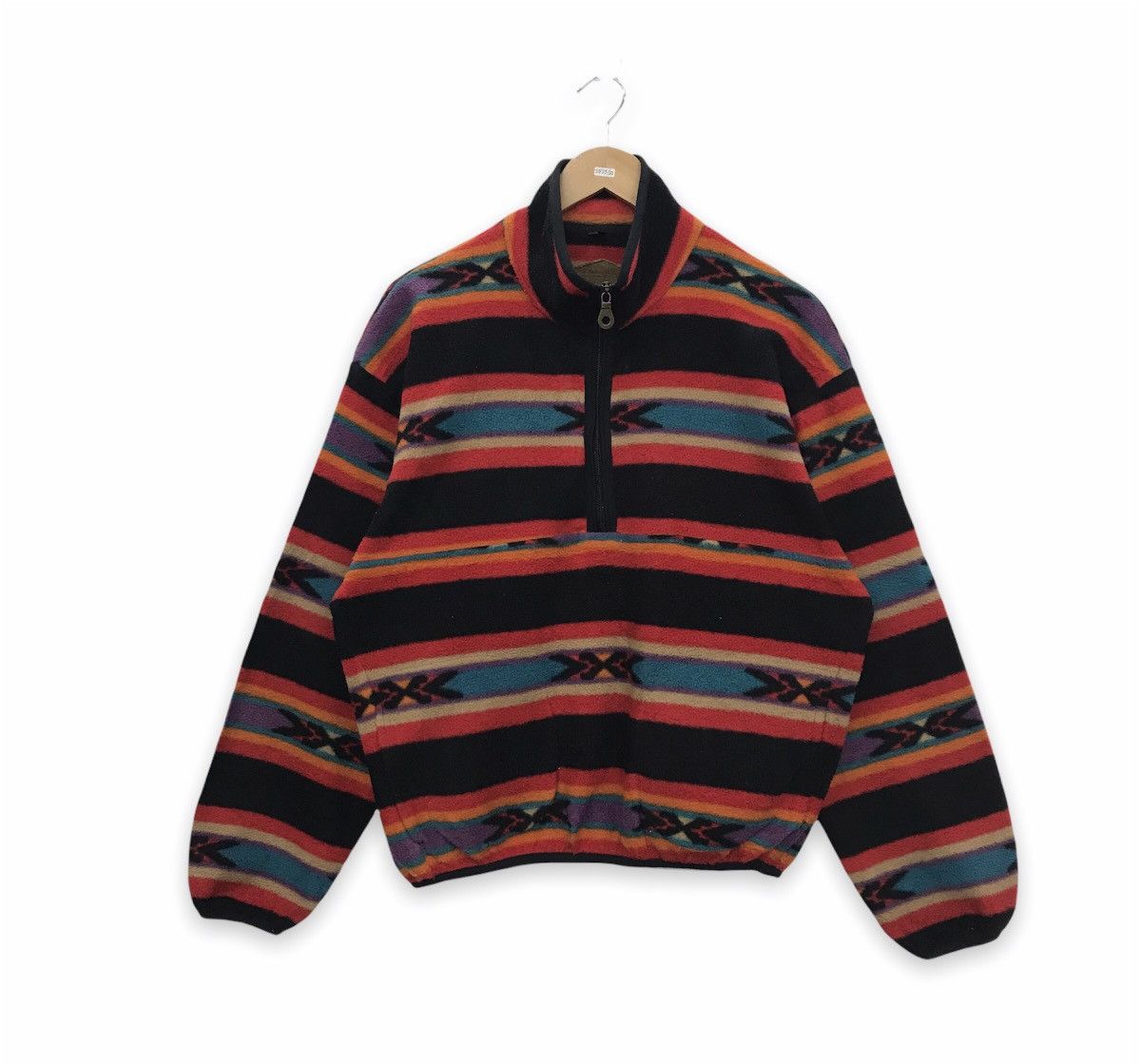 *Rare!! Woolrich Multicolor Fleece pendelaton