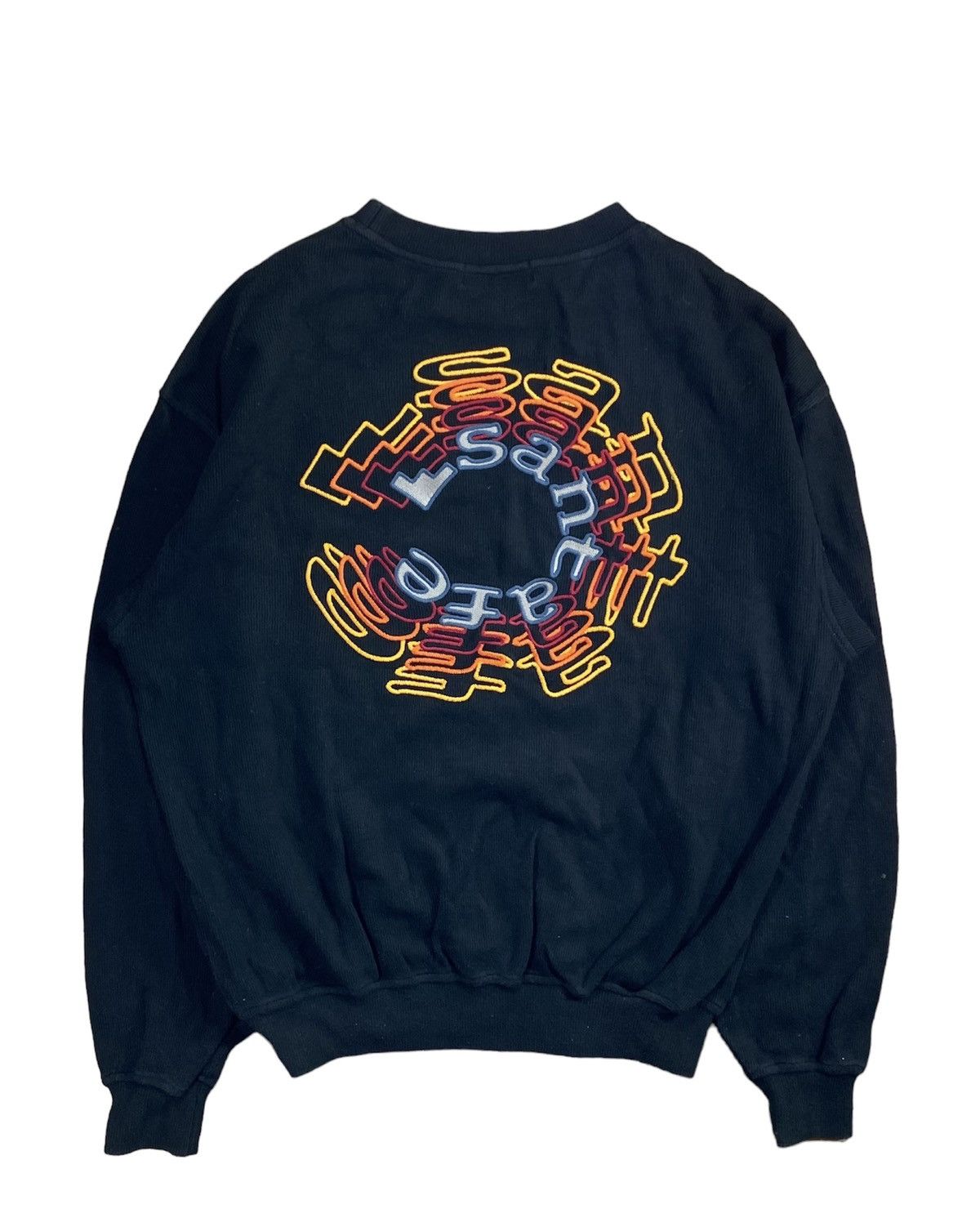 Japanese Brand × Vintage Vintage Santafe Sweatshirt Big Logo On Back Size L Size US L / EU 52-54 / 3 - 1 Thumbnail