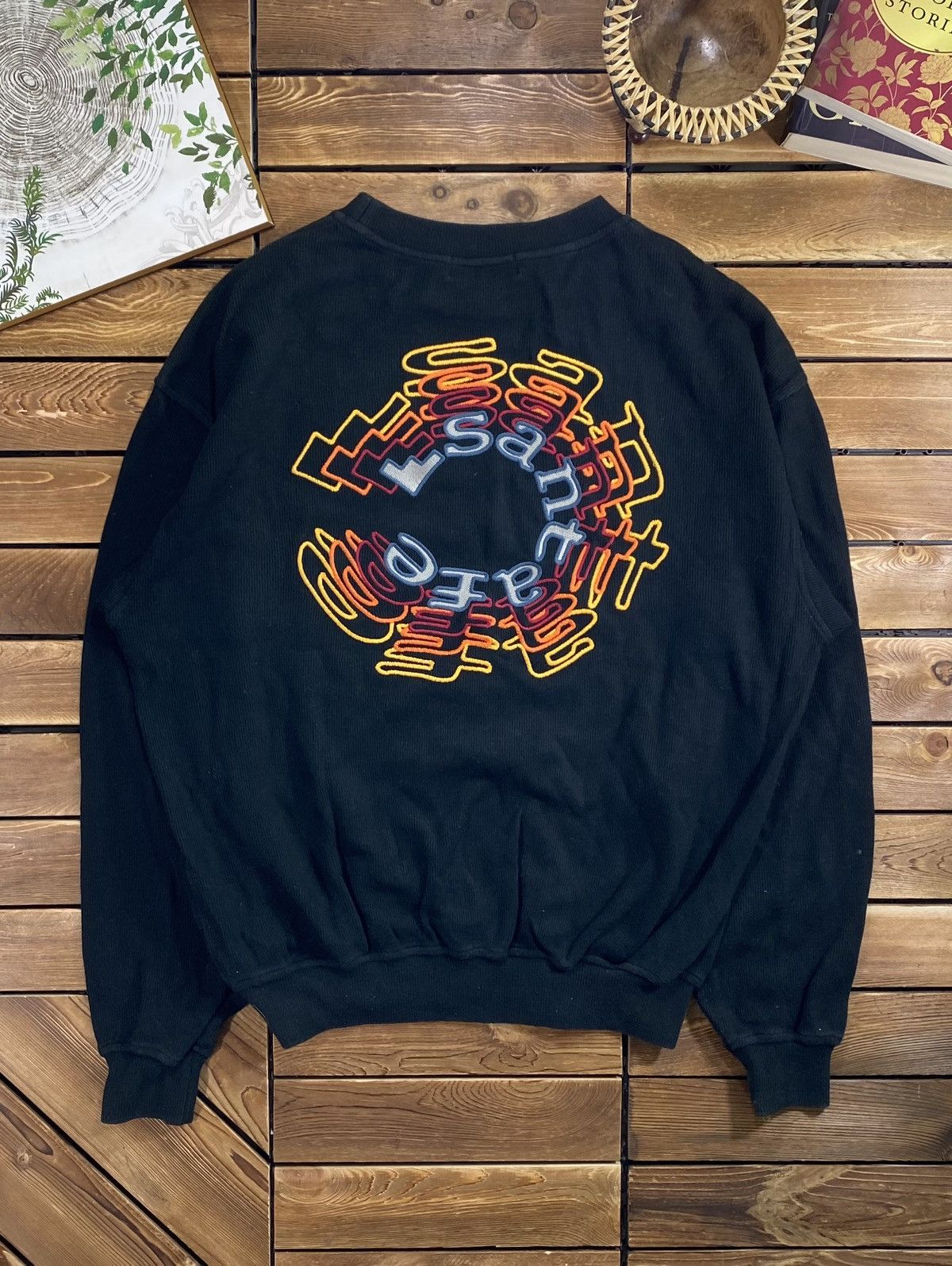 Japanese Brand × Vintage Vintage Santafe Sweatshirt Big Logo On Back Size L Size US L / EU 52-54 / 3 - 9 Thumbnail