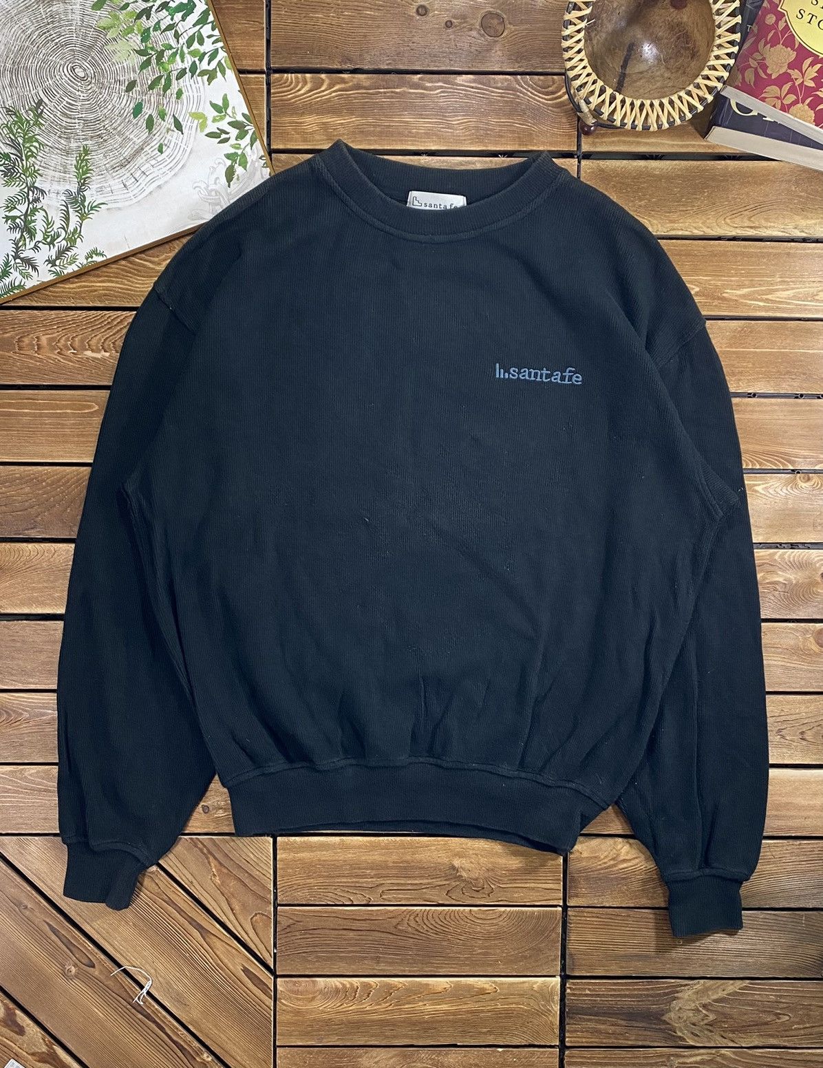 Japanese Brand × Vintage Vintage Santafe Sweatshirt Big Logo On Back Size L Size US L / EU 52-54 / 3 - 2 Thumbnail