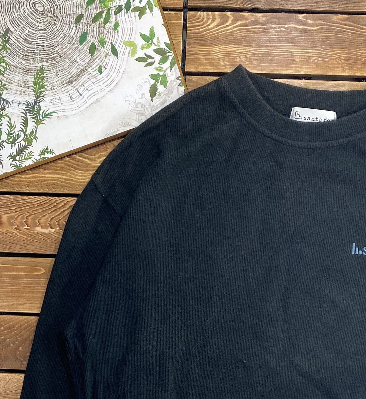 Japanese Brand × Vintage Vintage Santafe Sweatshirt Big Logo On Back Size L Size US L / EU 52-54 / 3 - 6 Thumbnail