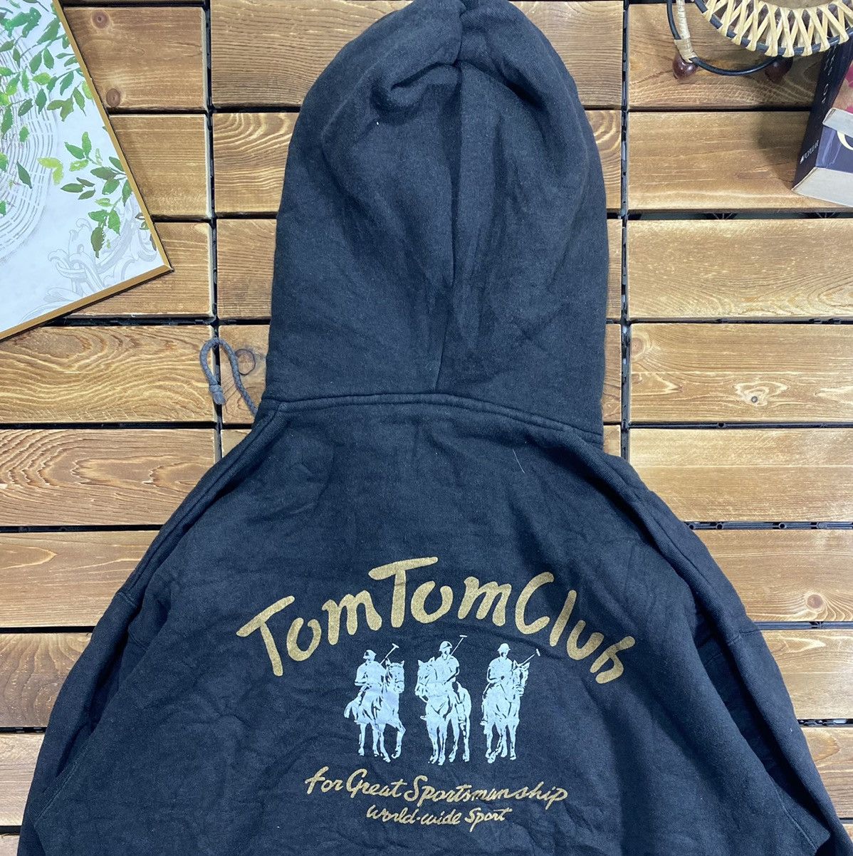 Japanese Brand × Vintage Vintage 80s 90s Tom Tom Club Hoodie Nice Faded Size M Size US M / EU 48-50 / 2 - 7 Thumbnail