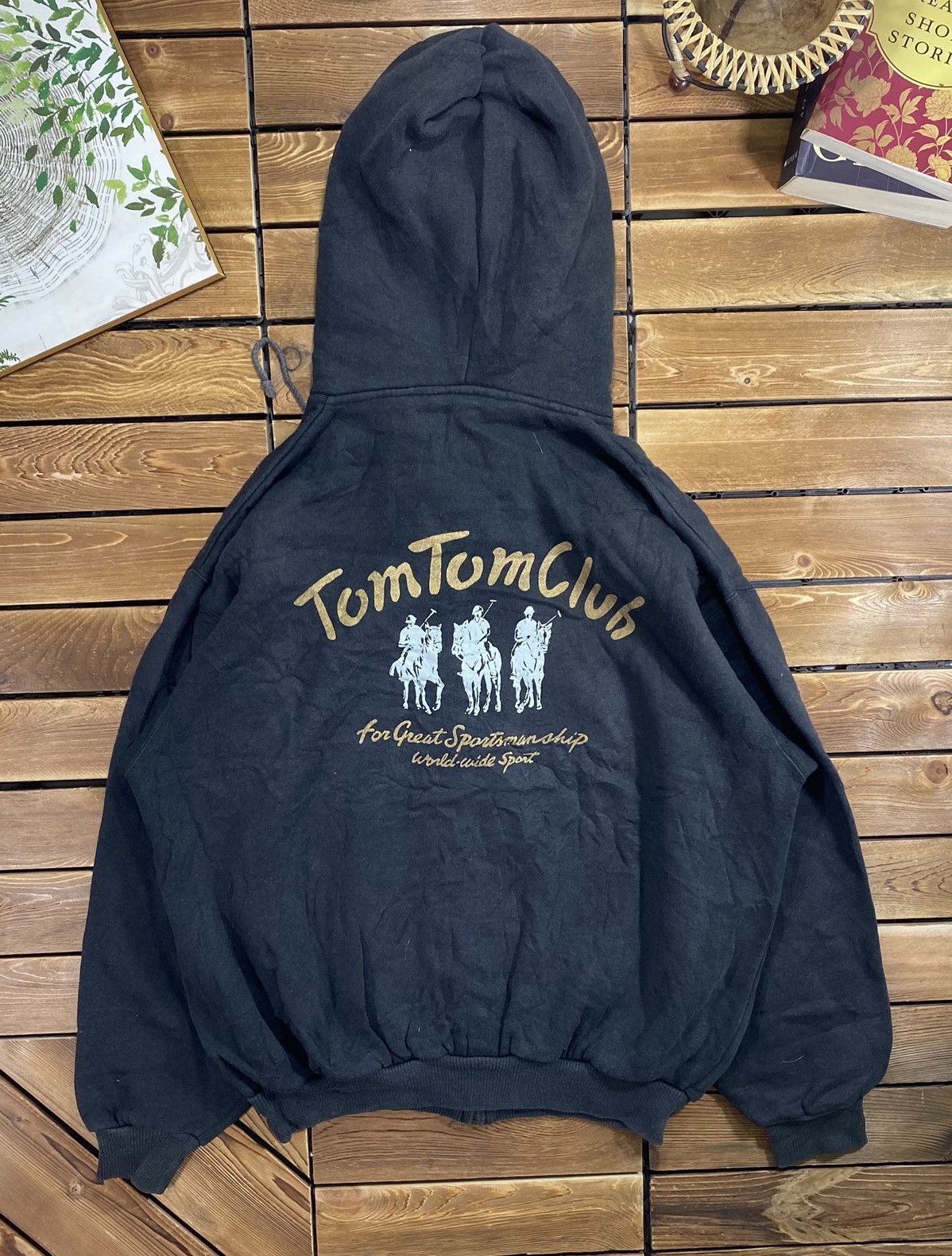 Japanese Brand × Vintage Vintage 80s 90s Tom Tom Club Hoodie Nice Faded Size M Size US M / EU 48-50 / 2 - 6 Thumbnail