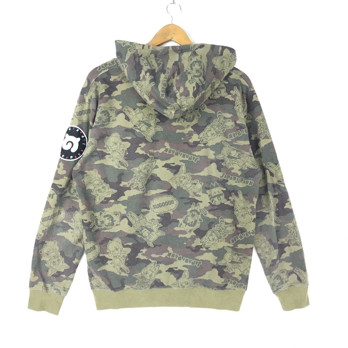Japanese Brand × Vintage Vintage Japan Park Camo Fullprint Big logo spell out Size US L / EU 52-54 / 3 - 6 Thumbnail