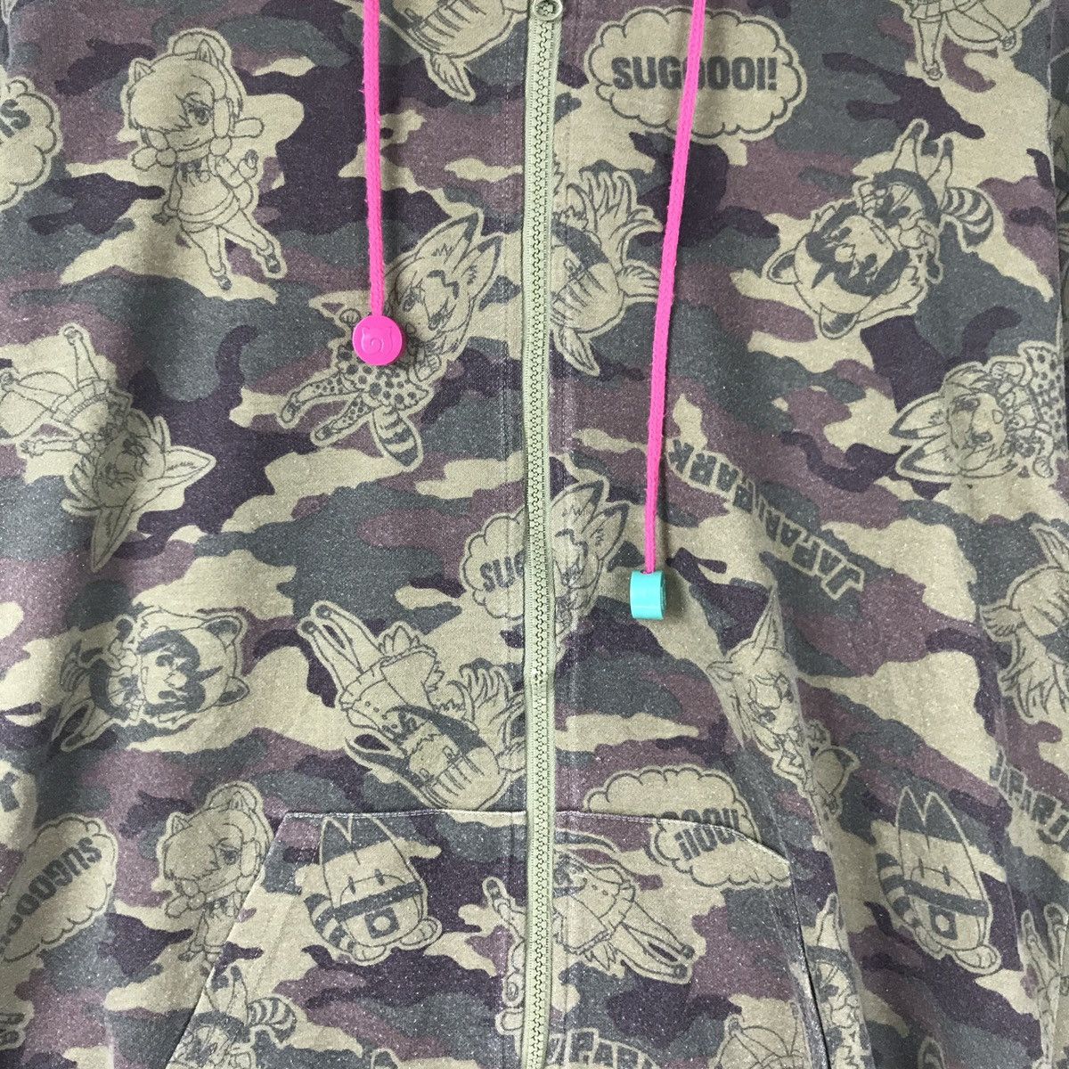 Japanese Brand × Vintage Vintage Japan Park Camo Fullprint Big logo spell out Size US L / EU 52-54 / 3 - 3 Thumbnail