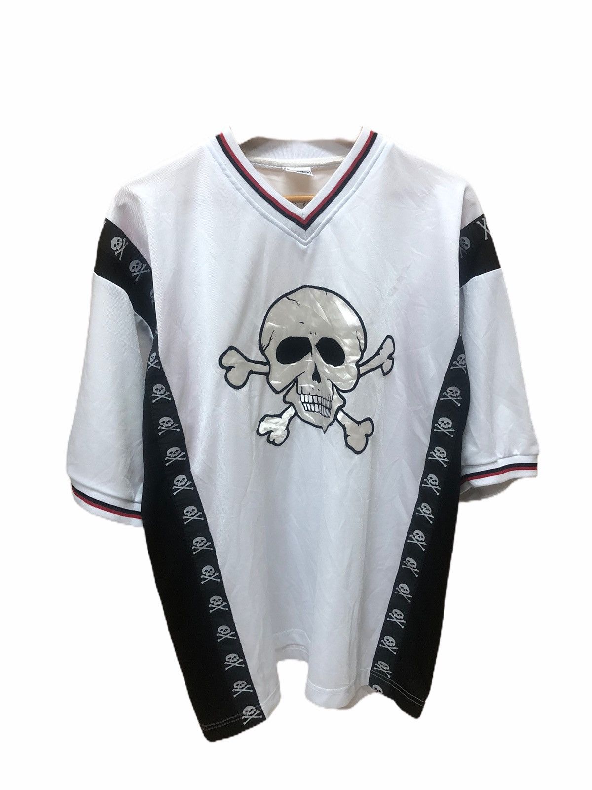 Japanese Brand All About Skull Goods Oversized jersey Size US L / EU 52-54 / 3 - 3 Thumbnail