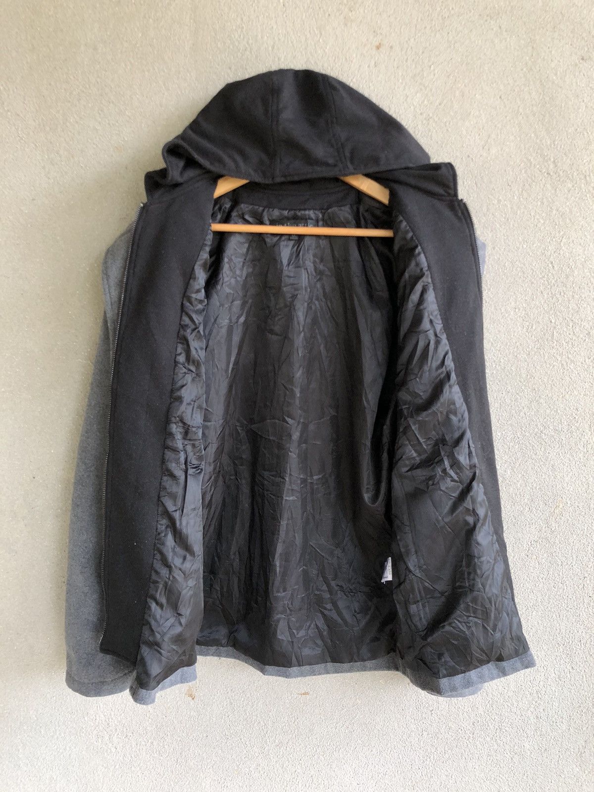 In The Attic In The Attic double breast wool pea coat hoodie Size US M / EU 48-50 / 2 - 4 Thumbnail