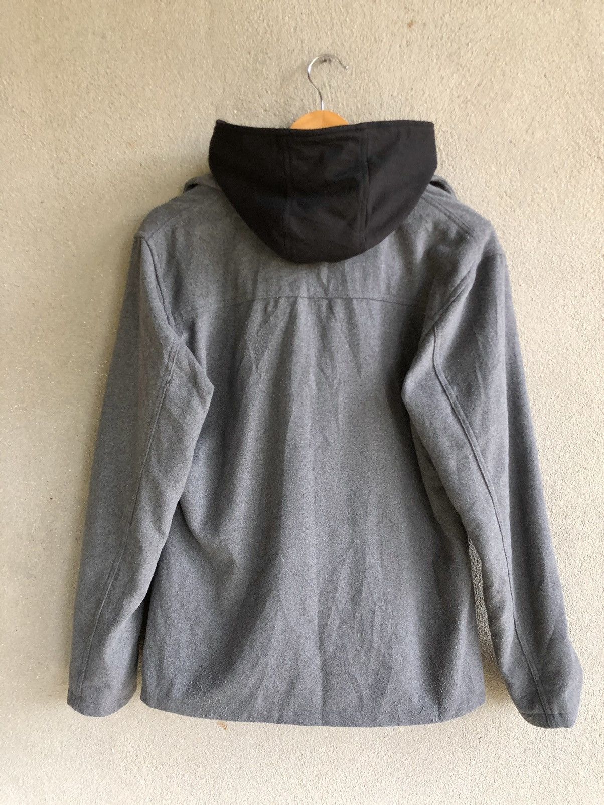 In The Attic In The Attic double breast wool pea coat hoodie Size US M / EU 48-50 / 2 - 3 Thumbnail