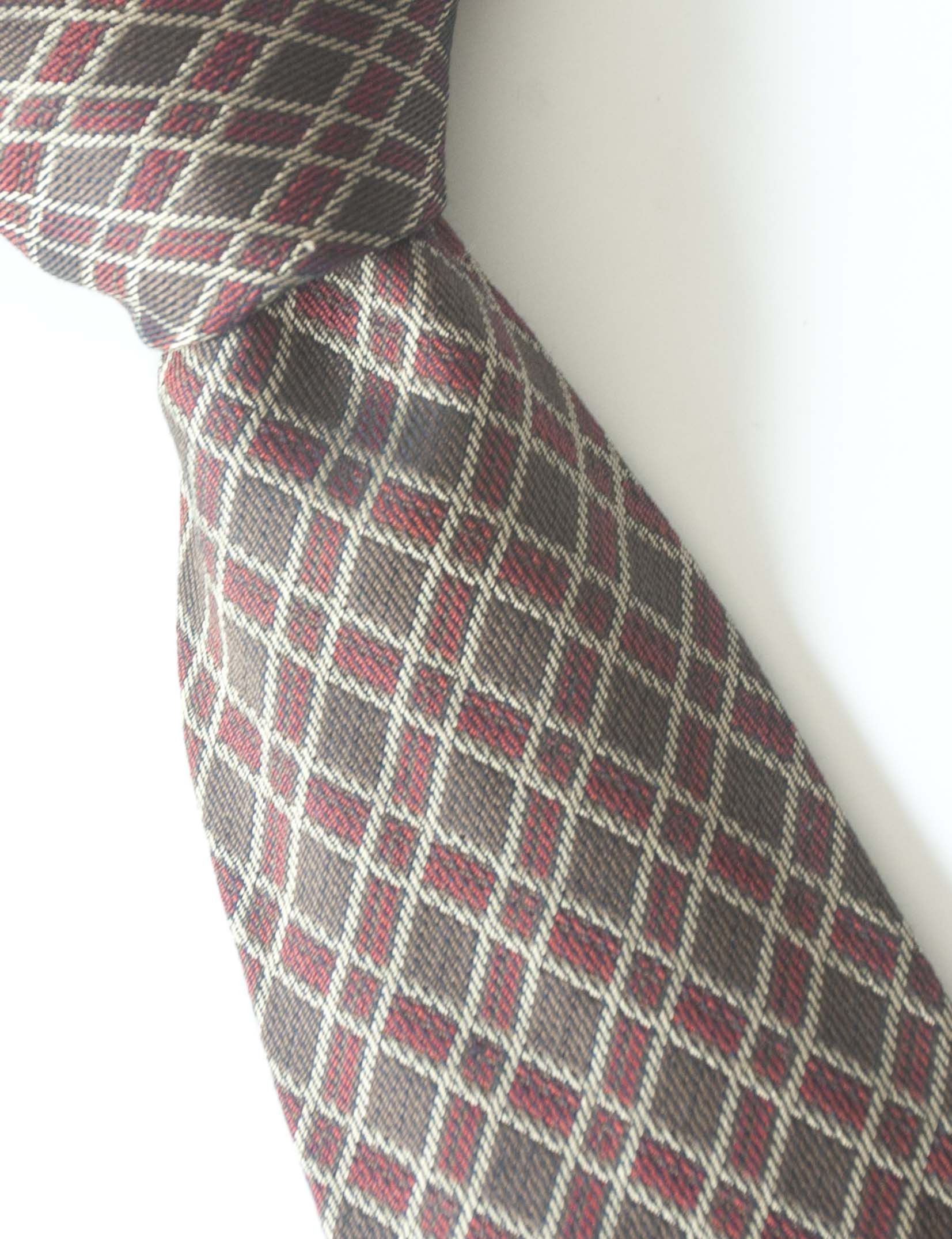Luciano Barbera Luciano Barbera Tie 100% Silk Blue / Purple Made in Italy Size ONE SIZE - 4 Thumbnail