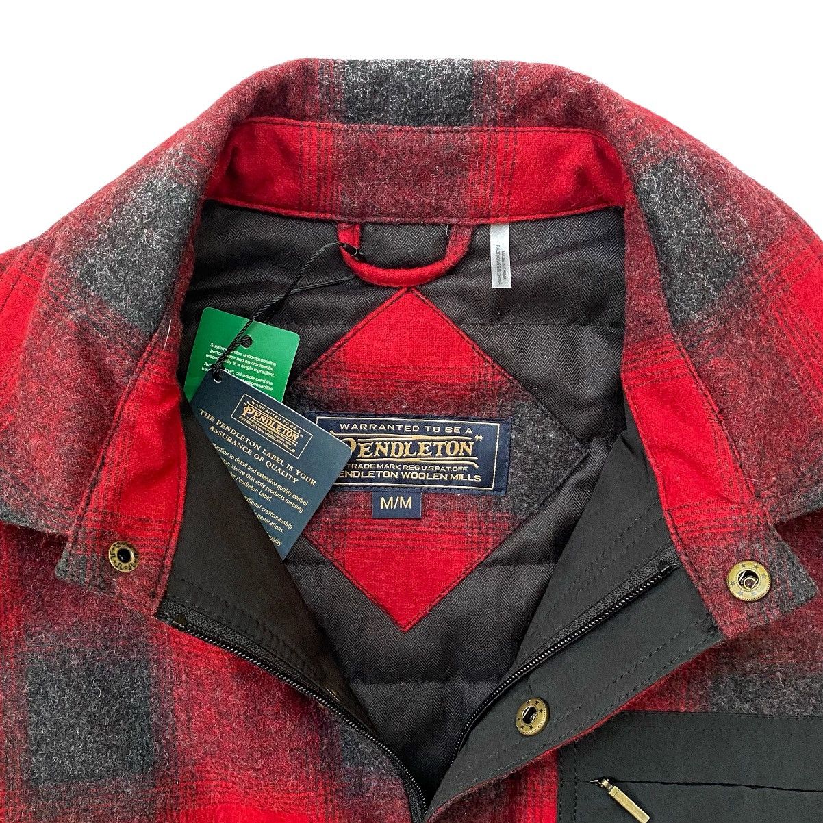 Pendleton NWT Pendleton Deadstock Conway Wool Blend Shacket Size US M / EU 48-50 / 2 - 3 Thumbnail
