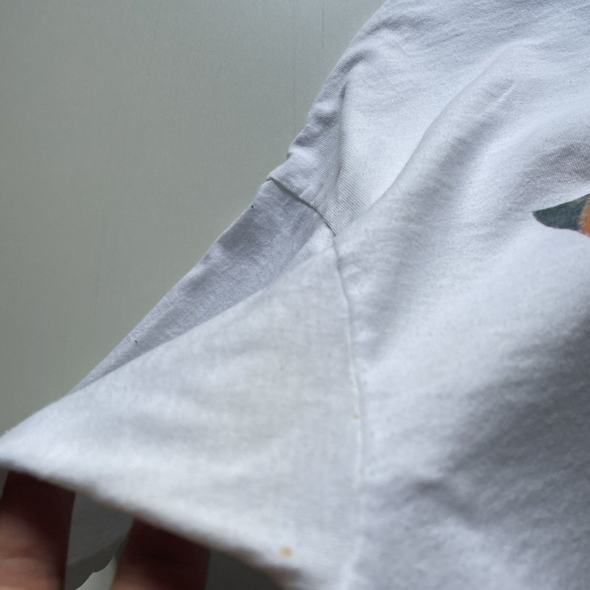 Vintage Vintage 90s Jesus Christ Art Graphic T Shirt White XL Rare Size US XL / EU 56 / 4 - 5 Thumbnail