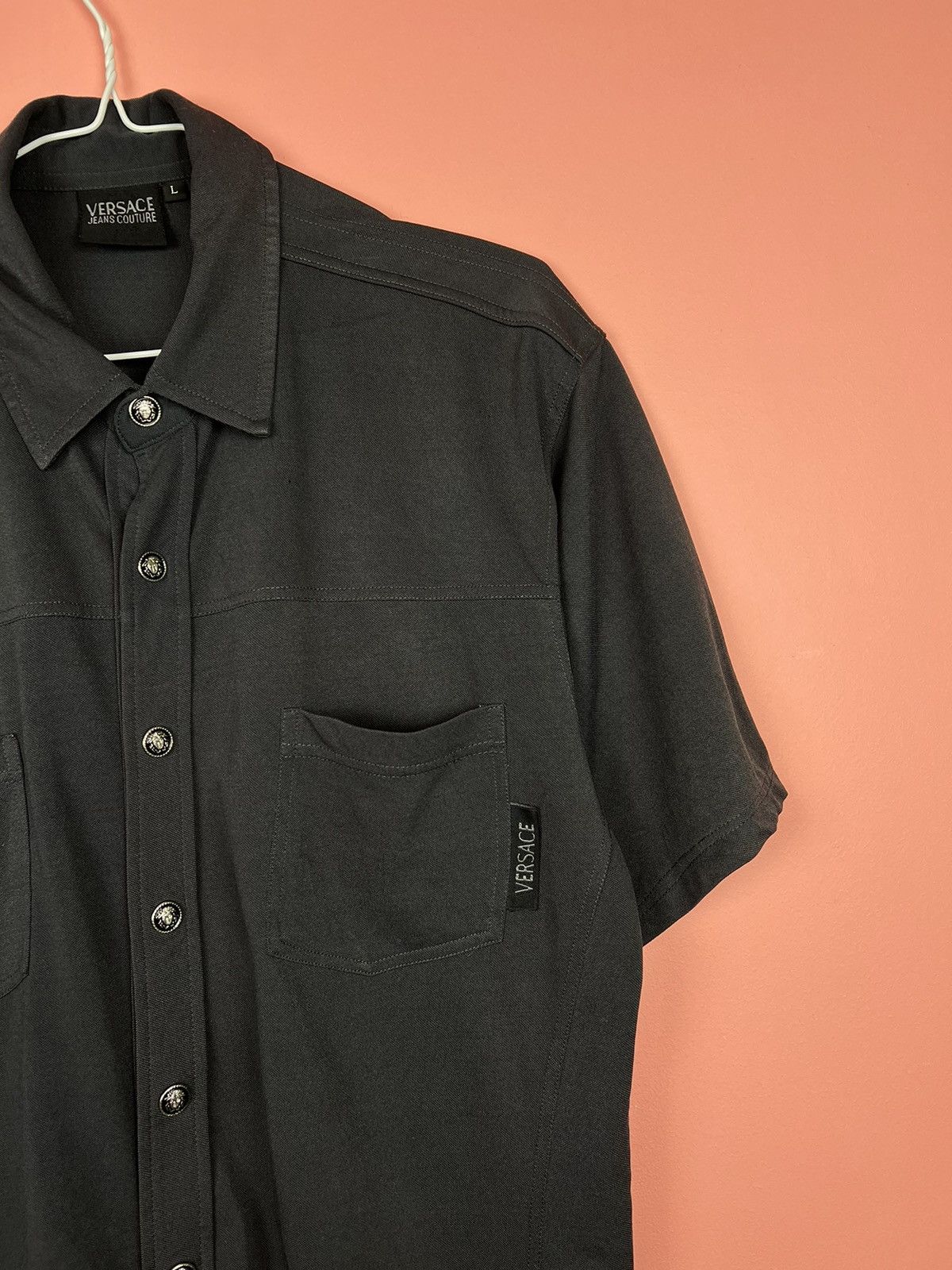 Versace Jeans Couture Versace jeans couture casual shirt vintage button ups luxury Size US L / EU 52-54 / 3 - 2 Thumbnail