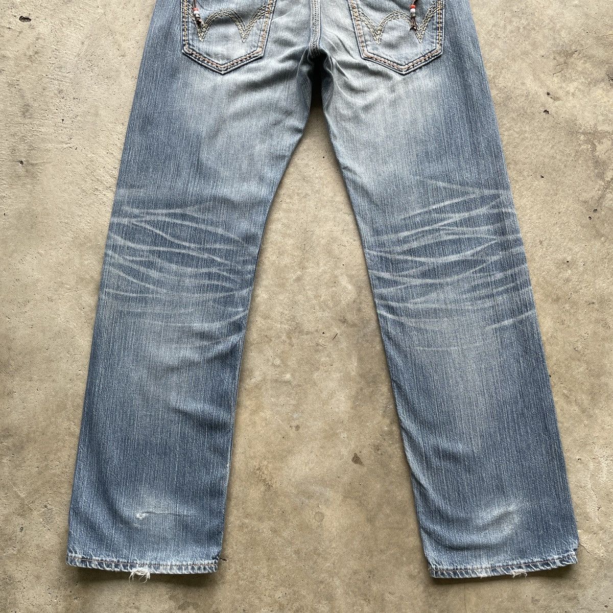 Edwin W33💥 Edwin Exclusive Vintage Faded Denim Jeans Pants Size US 33 - 13 Thumbnail