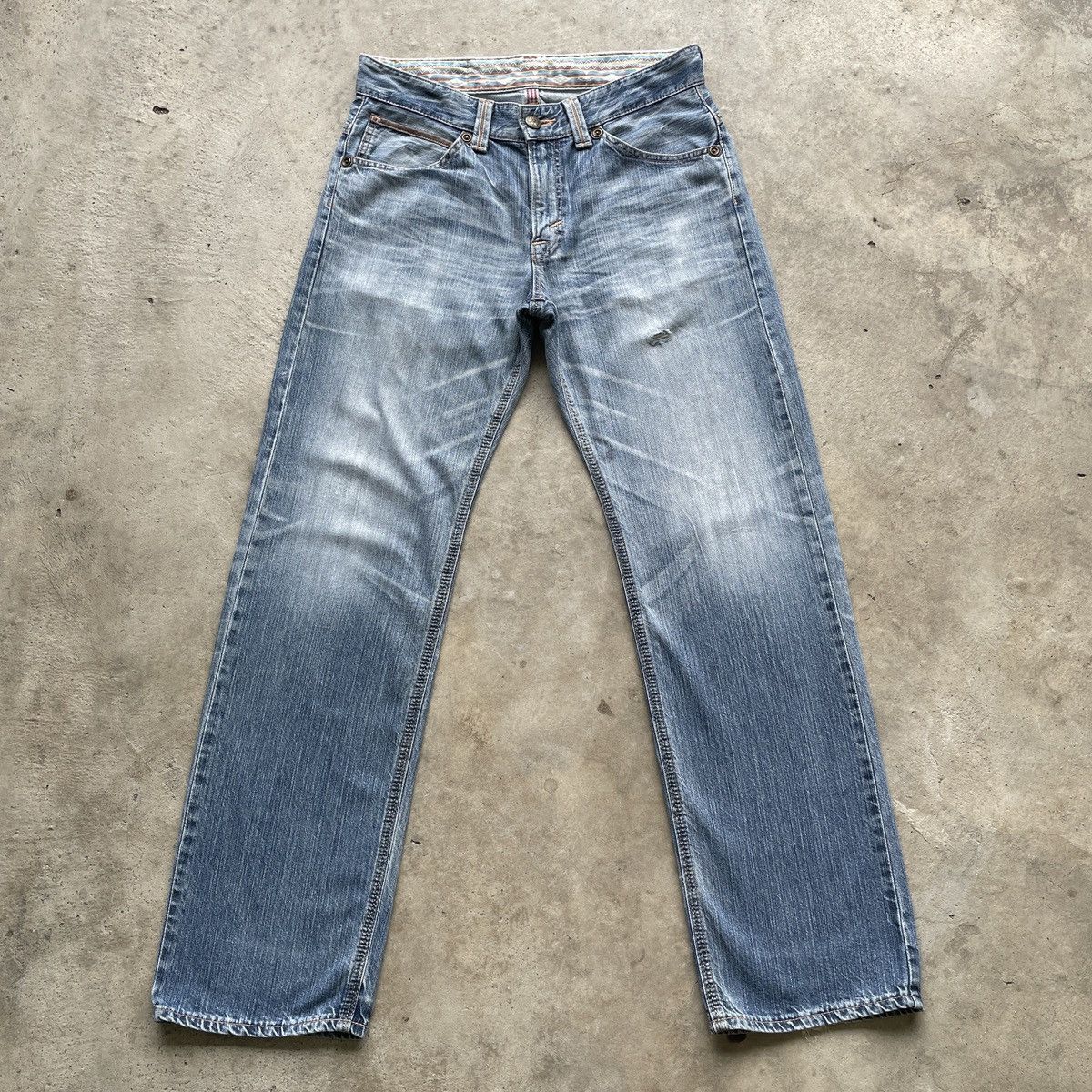 Edwin W33💥 Edwin Exclusive Vintage Faded Denim Jeans Pants Size US 33 - 1 Thumbnail