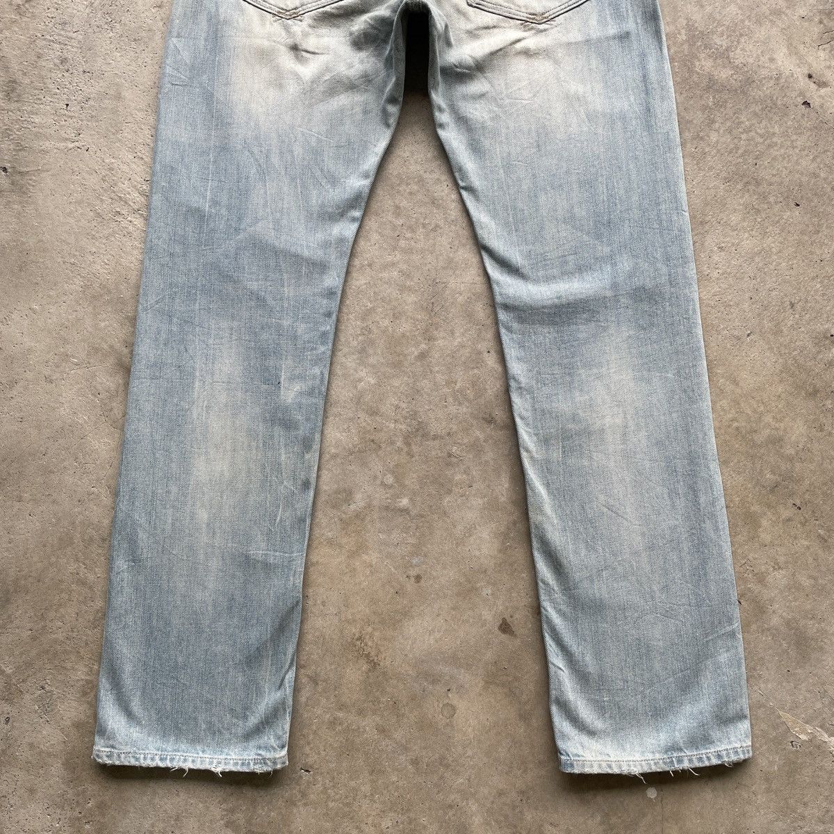 Replay Vintage Replay Faded Washed Distressed Denim Jeans Pants Size US 33 - 13 Thumbnail