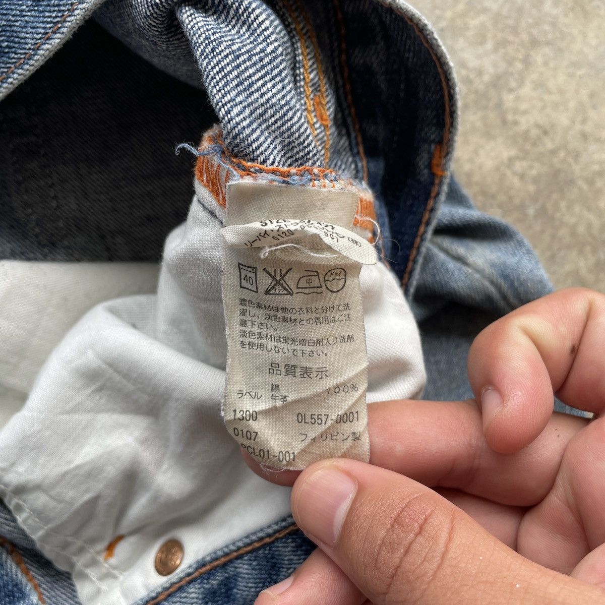 Levi's W30🔥 Vintage Levi’s 557 Faded Denim Jeans Pants Distressed Size US 30 / EU 46 - 8 Thumbnail