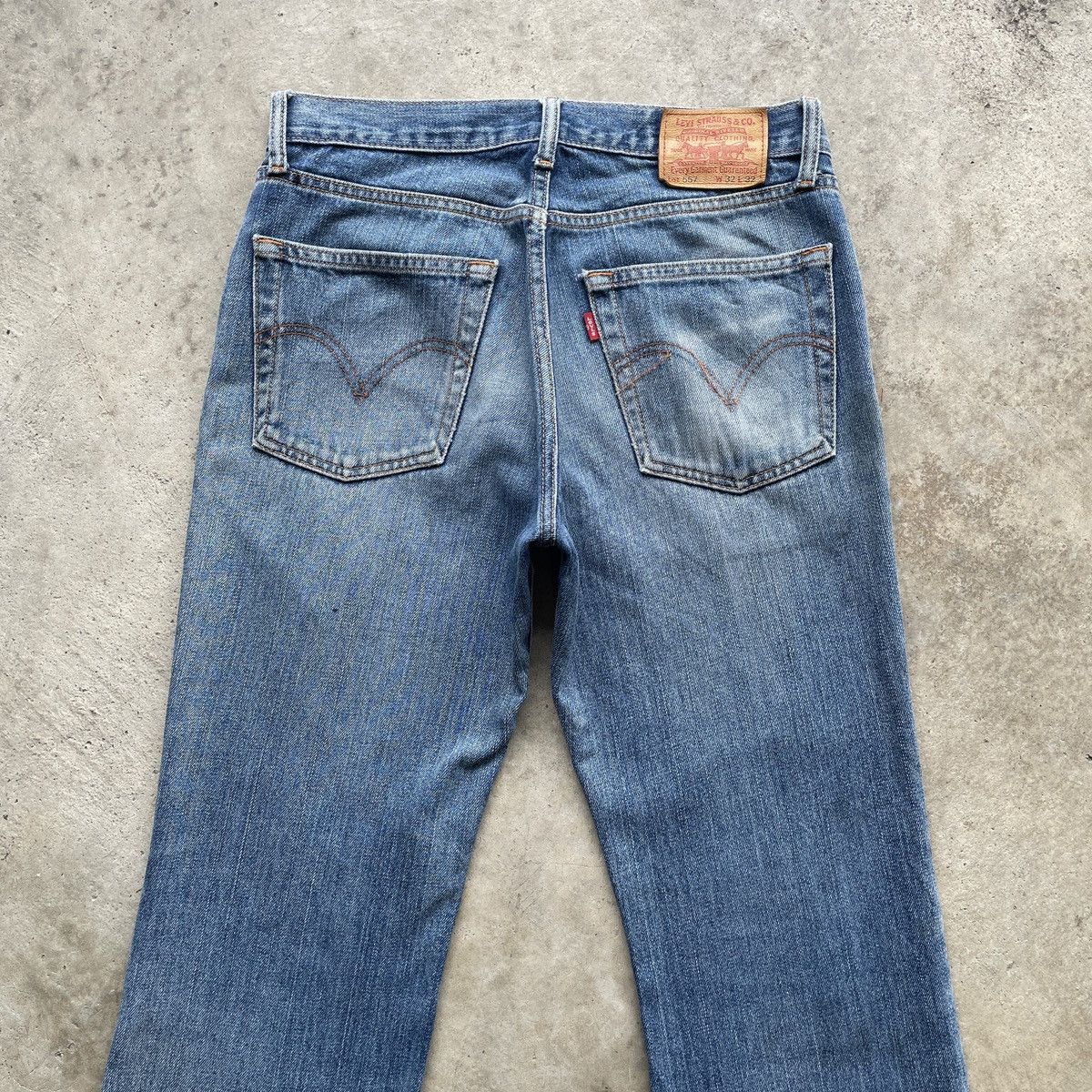 Levi's W30🔥 Vintage Levi’s 557 Faded Denim Jeans Pants Distressed Size US 30 / EU 46 - 11 Thumbnail
