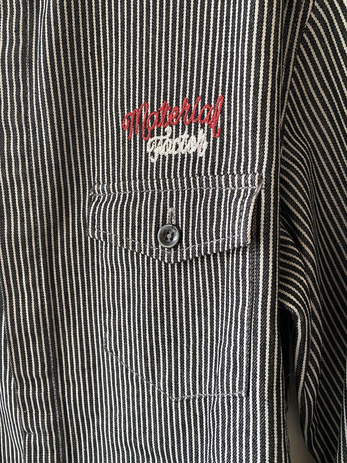 Japanese Brand REAL CONTENTS HICKORY CHORE JACKET Size US XL / EU 56 / 4 - 3 Thumbnail