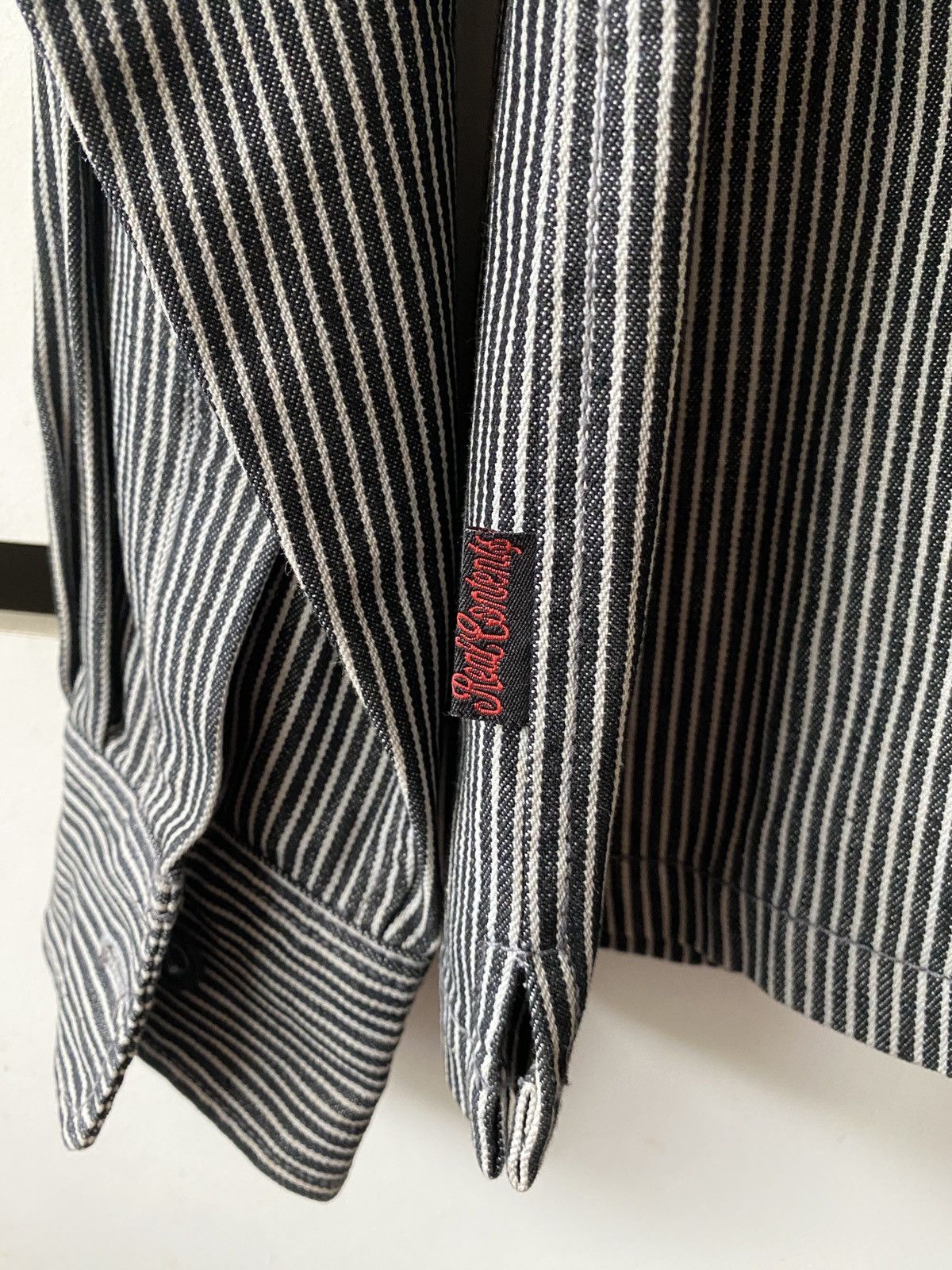 Japanese Brand REAL CONTENTS HICKORY CHORE JACKET Size US XL / EU 56 / 4 - 9 Thumbnail